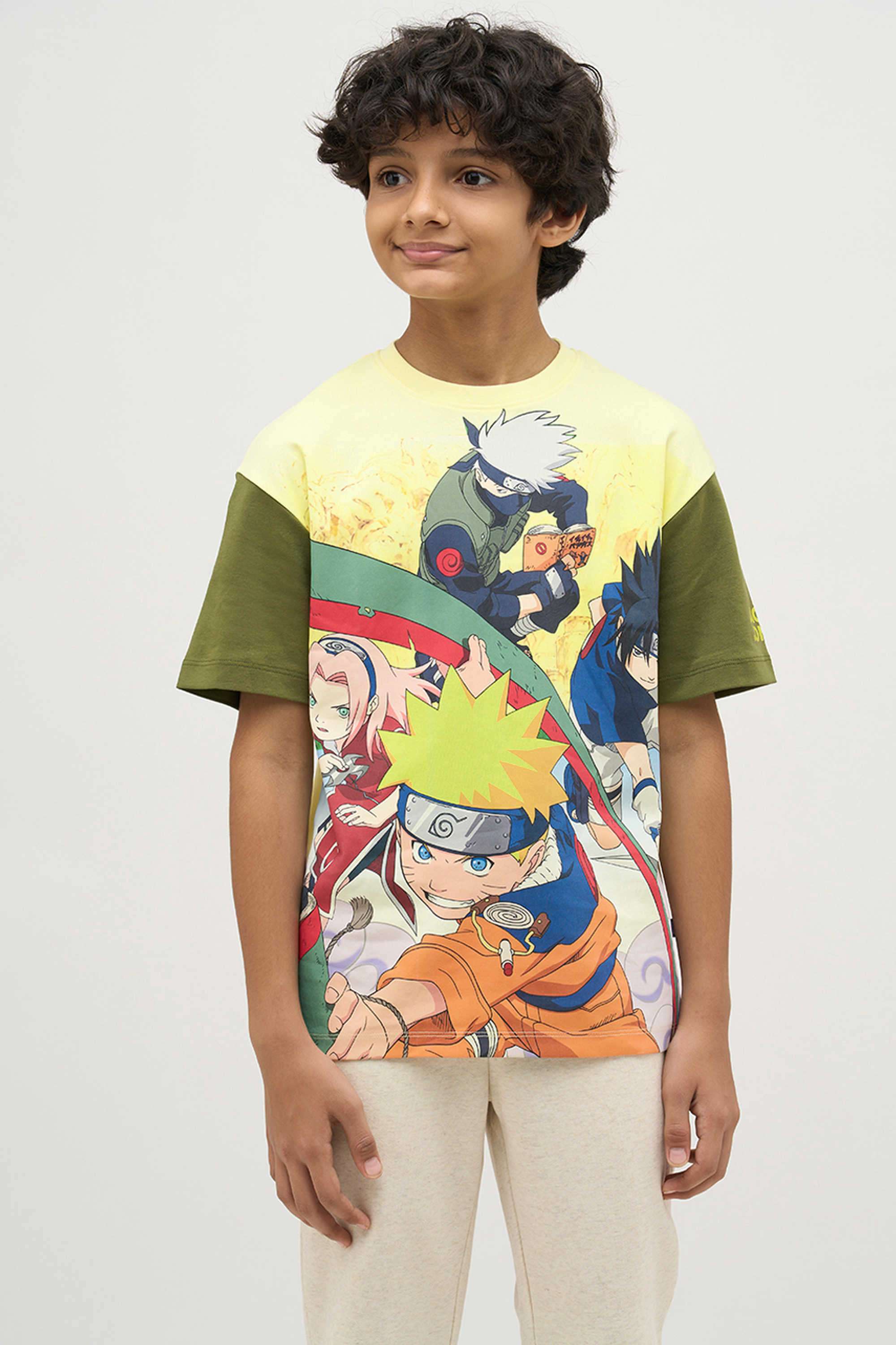 Printed-Cotton-Round-Neck-Boys-T-Shirt