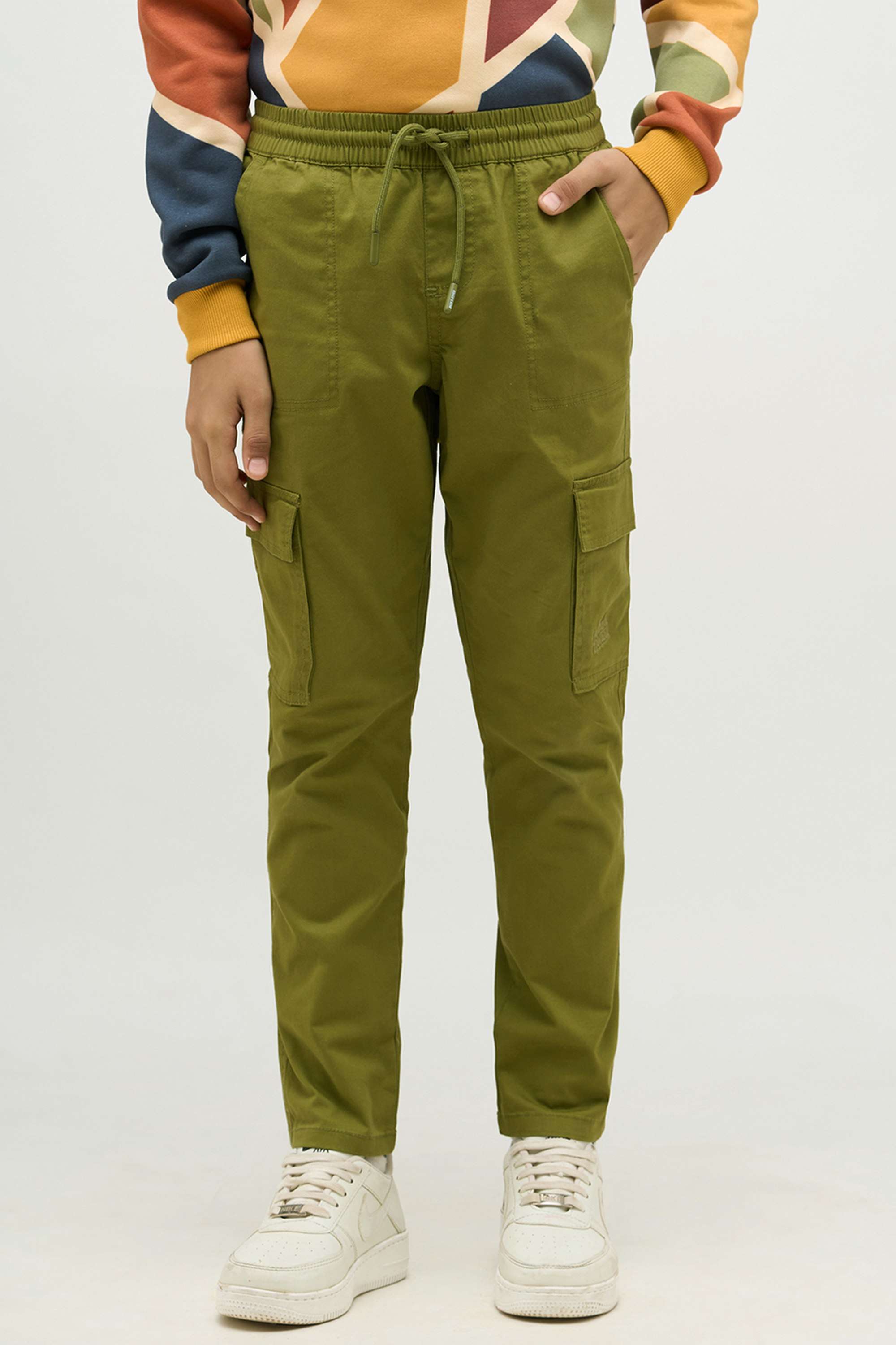Solid-Cotton-Slim-Fit-Boys-Pants