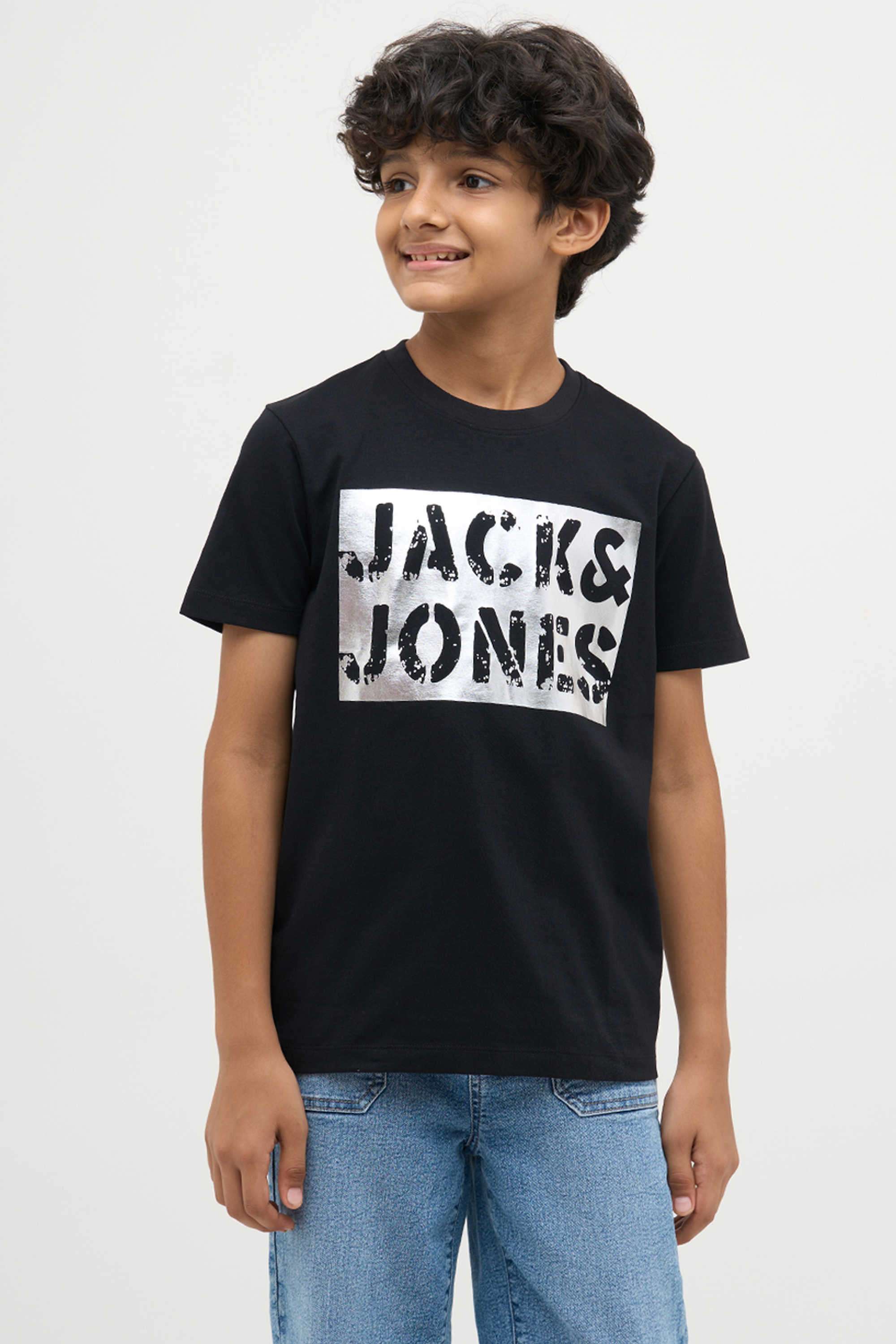 Textured-Round-Neck-Cotton-Boy-s-Casual-Wear-T-Shirt