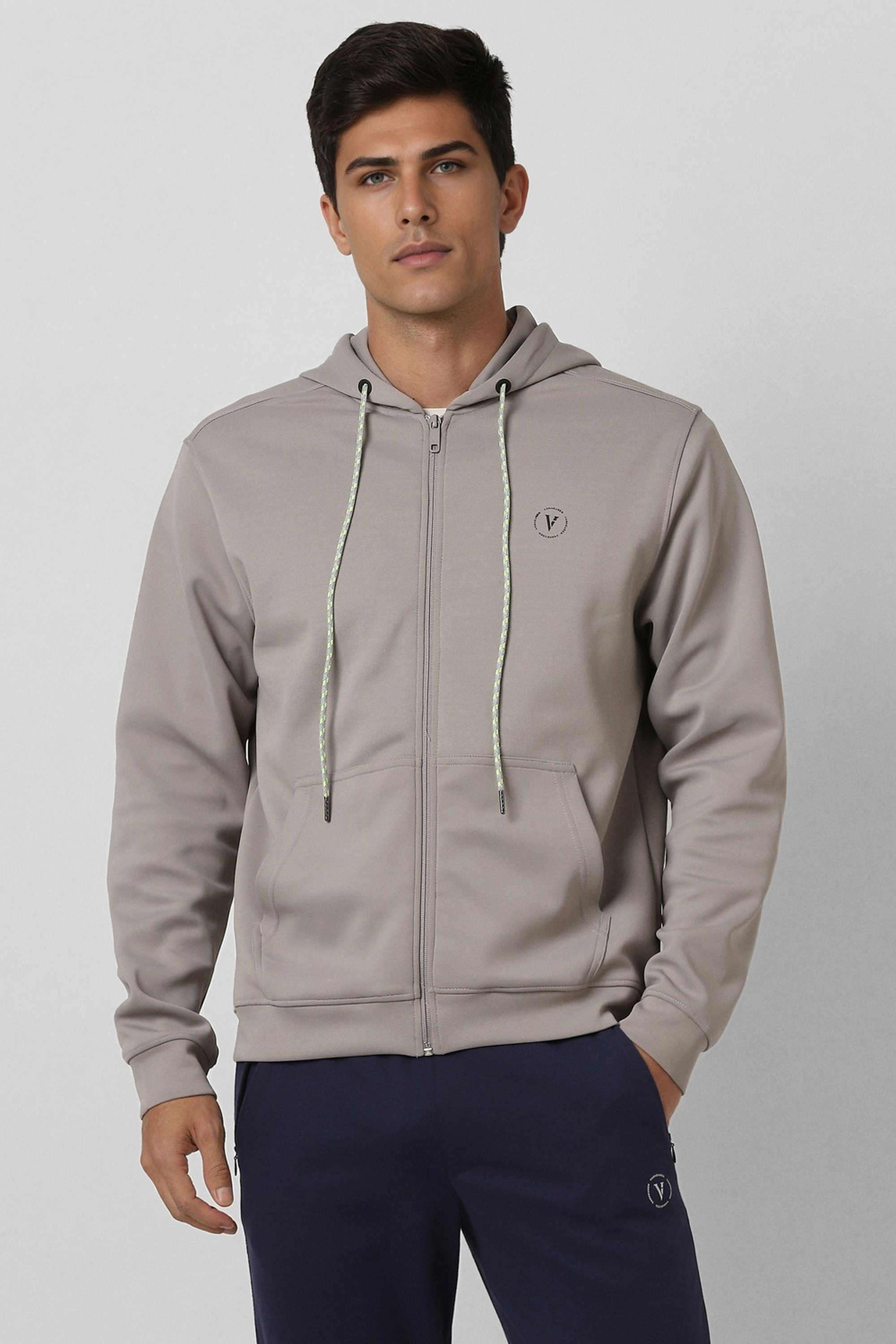 Solid-Polyester-Regular-Fit-Men-s-Casual-Jacket