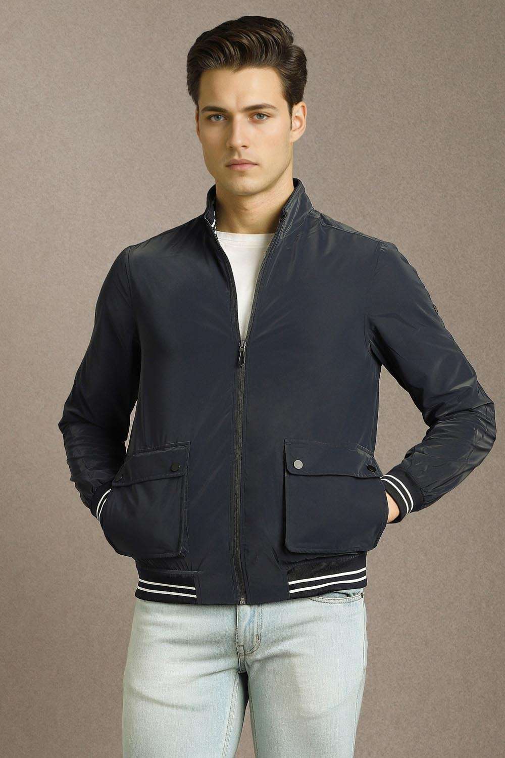 Cotton-Zipper-Skinny-Fit-Men-Casual-Wear-Jacket