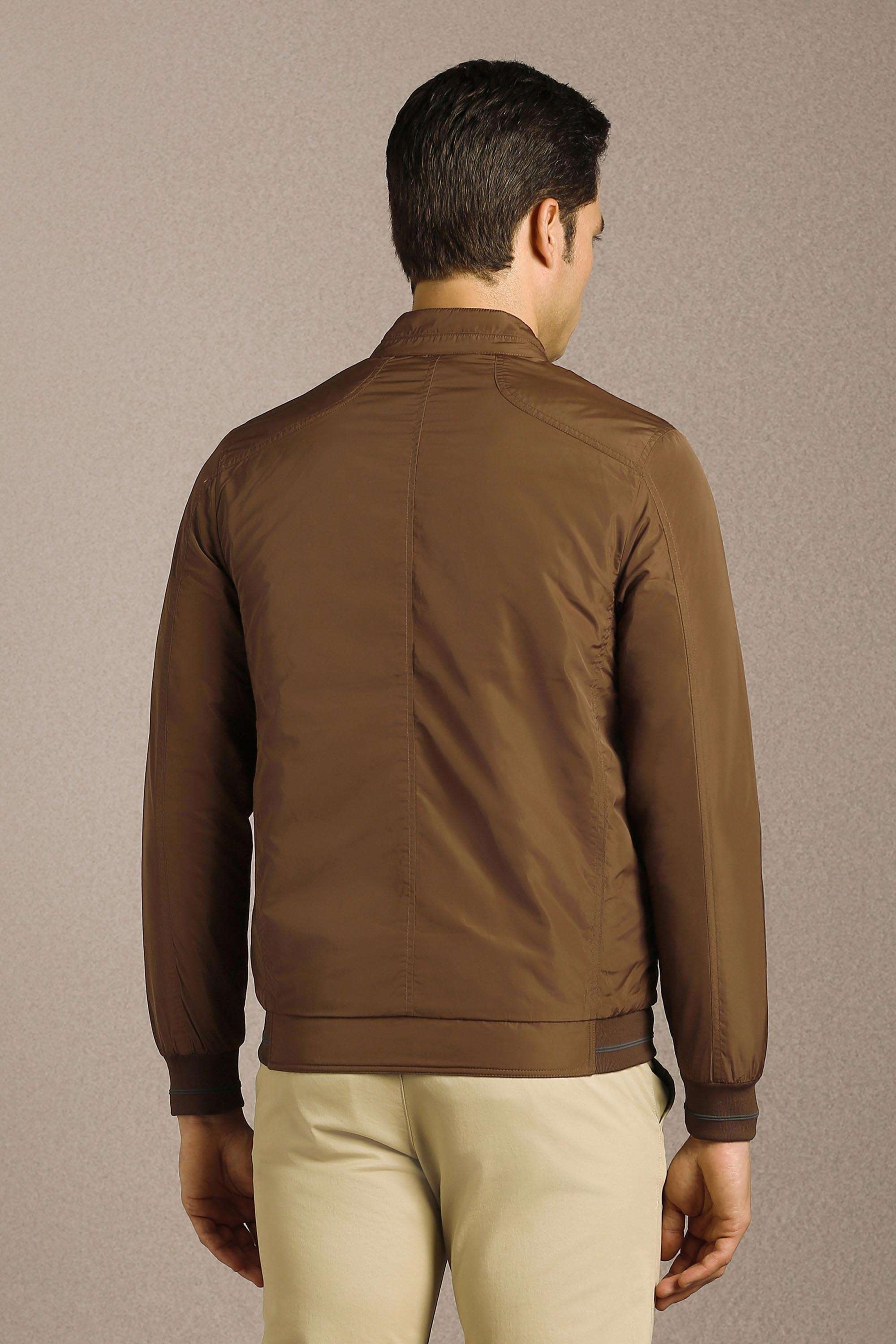 Polyester-Zipper-Skinny-Fit-Men-Casual-Wear-Jacket