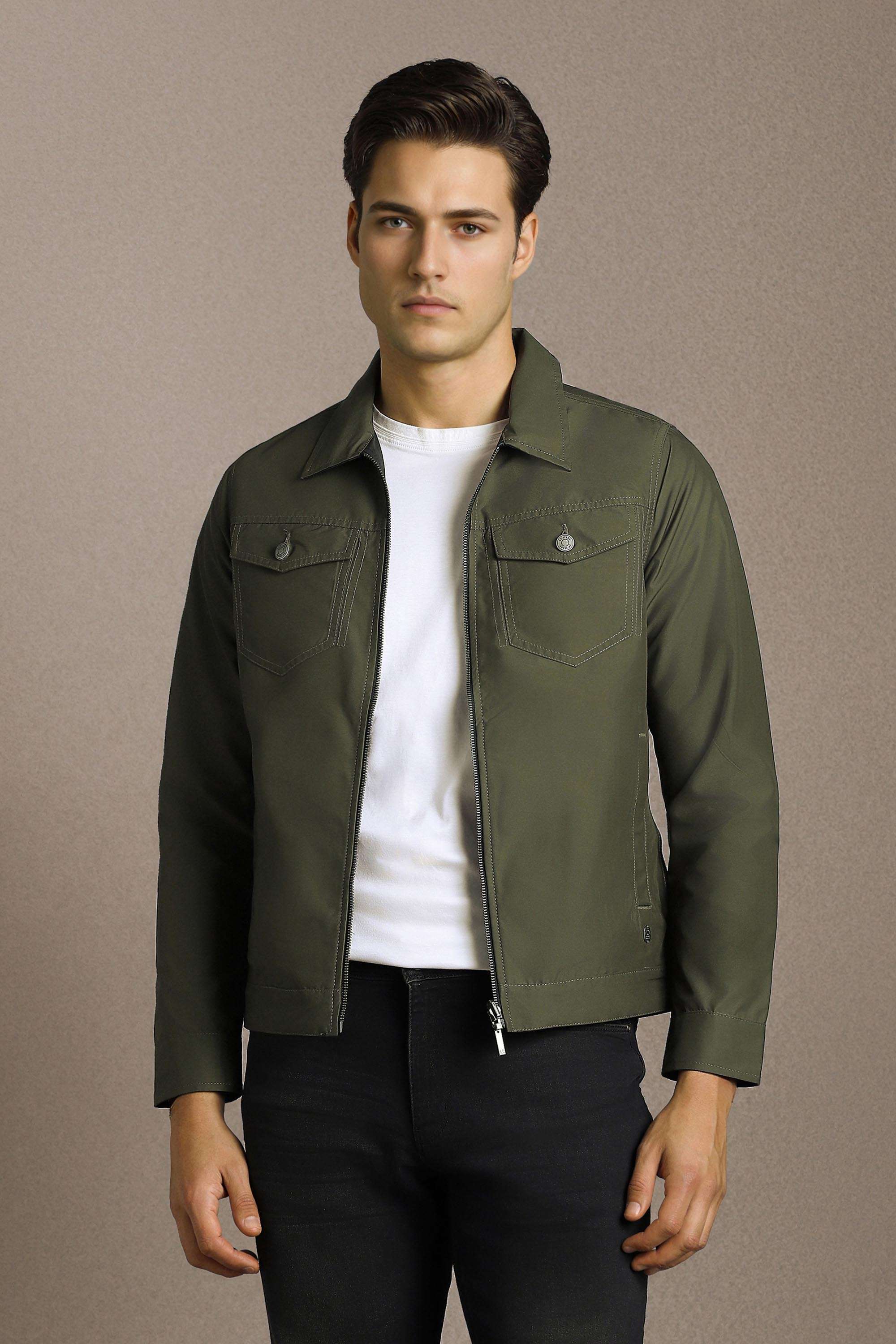 Polyester-Zipper-Regular-Fit-Men-Casual-Wear-Jacket