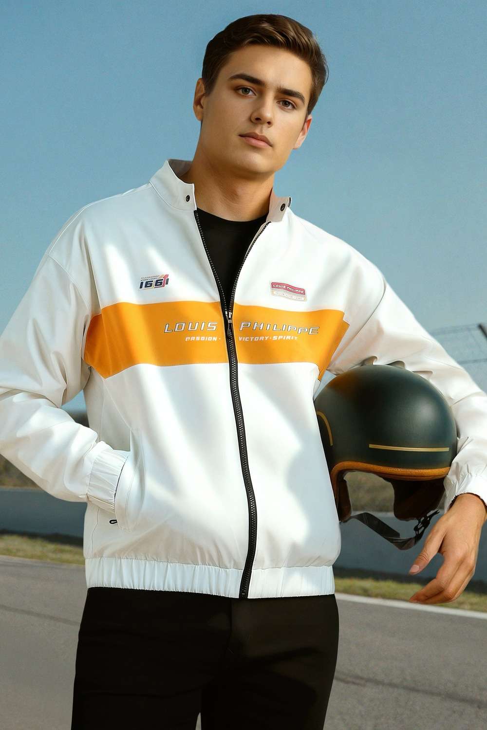 Solid-Polyester-Regular-Fit-Men-s-Casual-Jacket