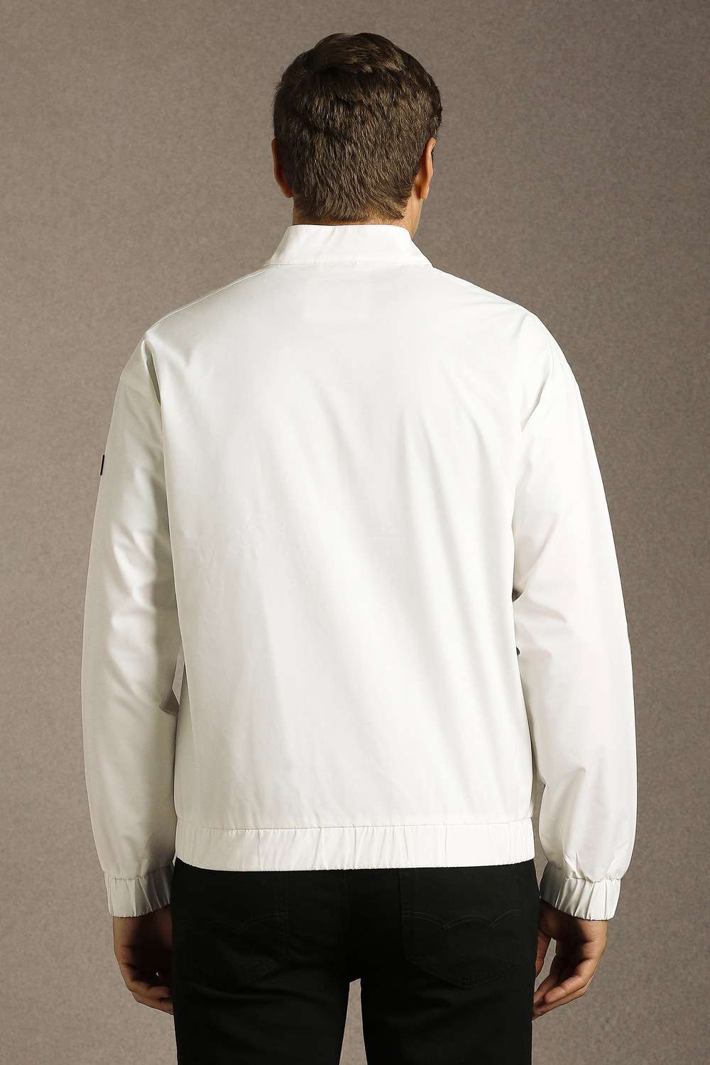Solid-Polyester-Regular-Fit-Men-s-Casual-Jacket