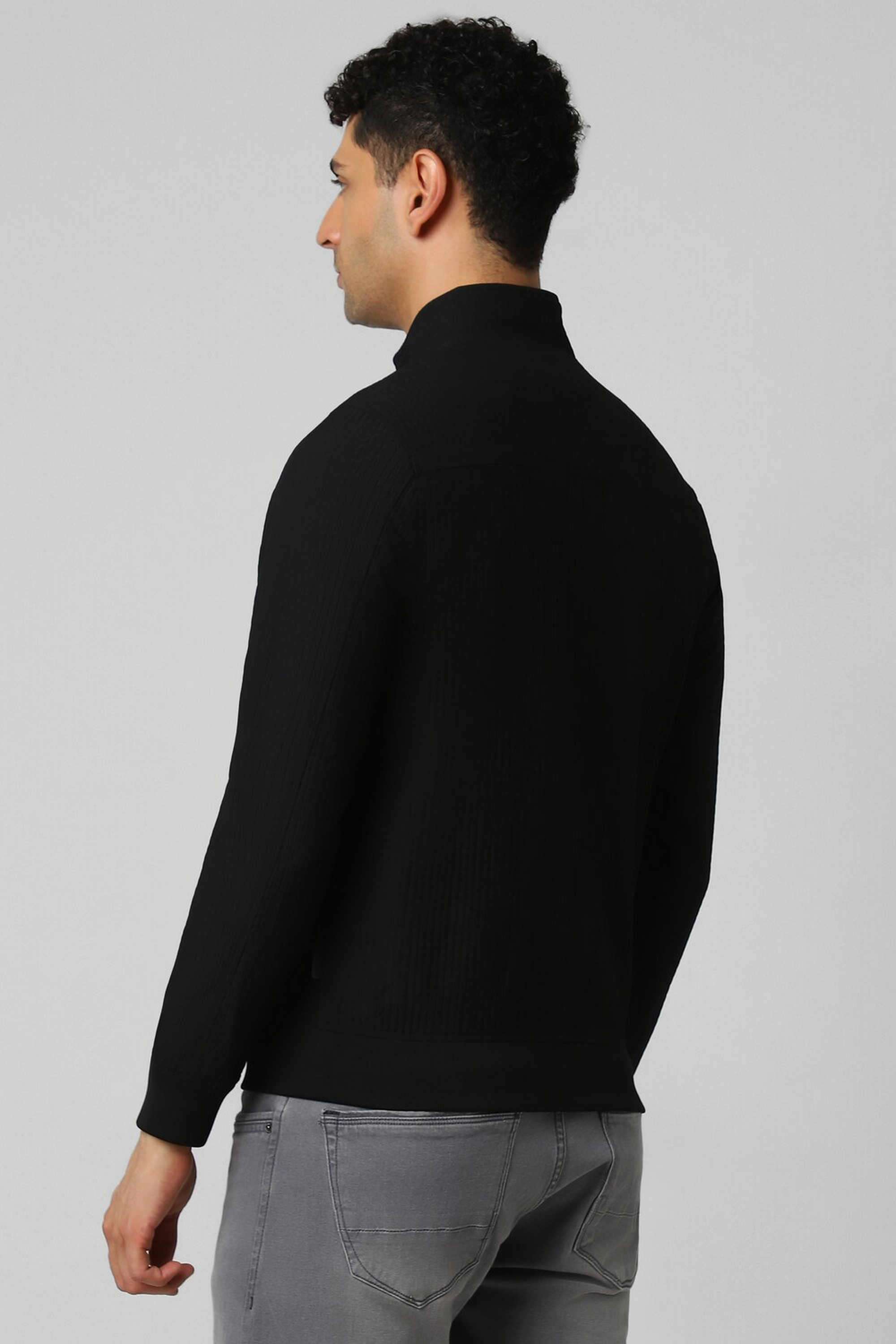 Textured-Polyester-Regular-Fit-Men-Jacket