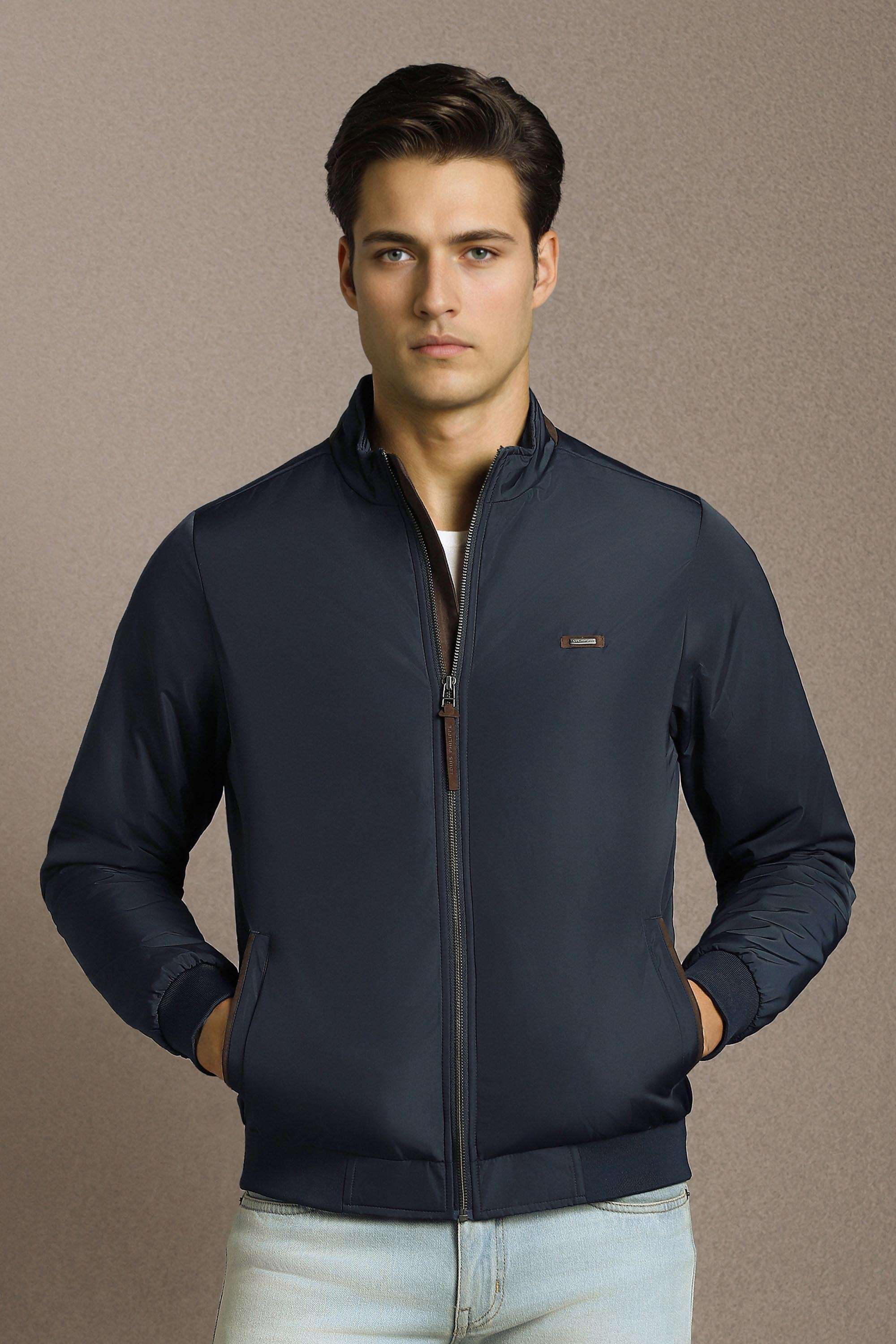 Polyester-Zipper-Regular-Fit-Men-Casual-Wear-Jacket