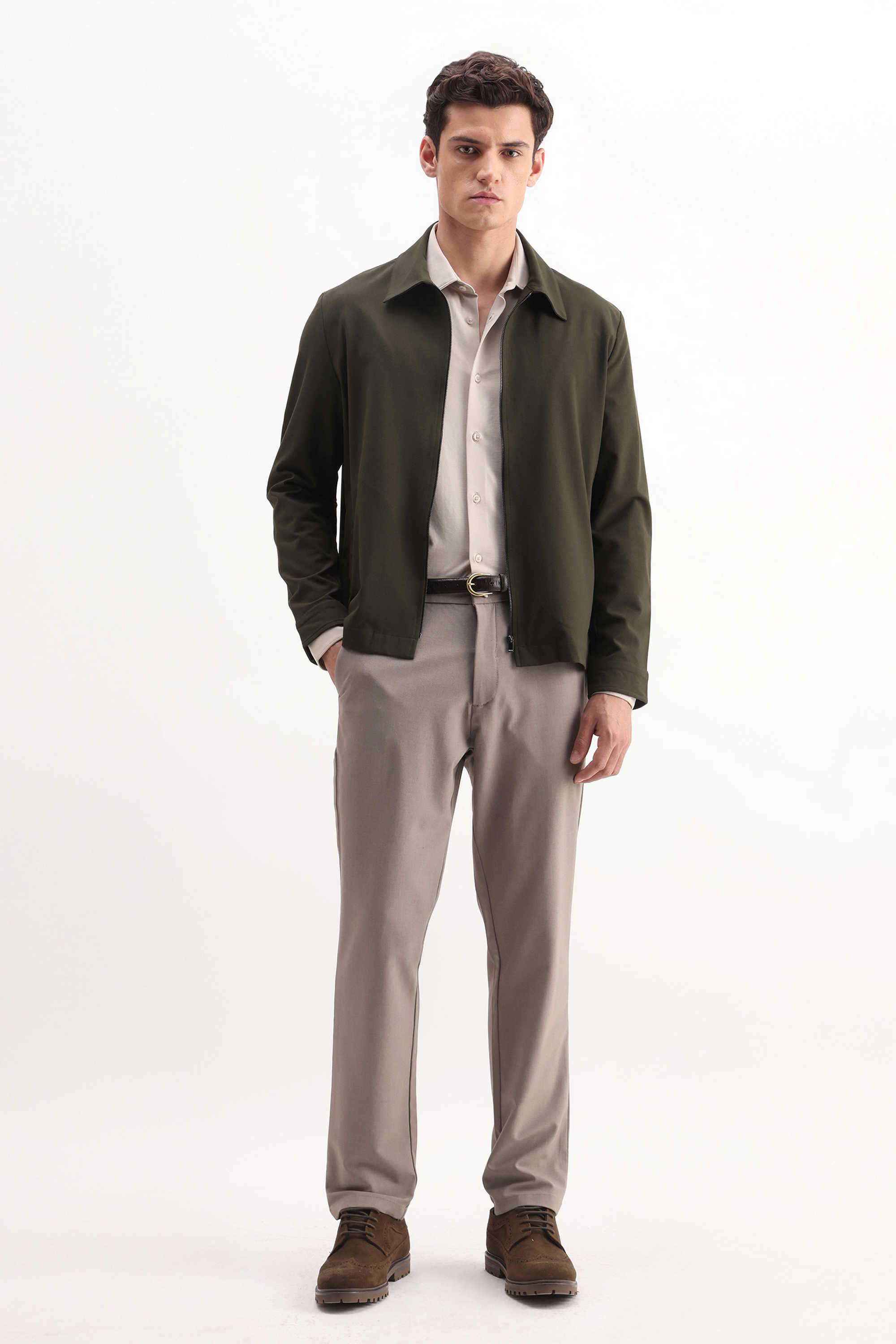 Solid-Cotton-Regular-Fit-Men-s-Jacket