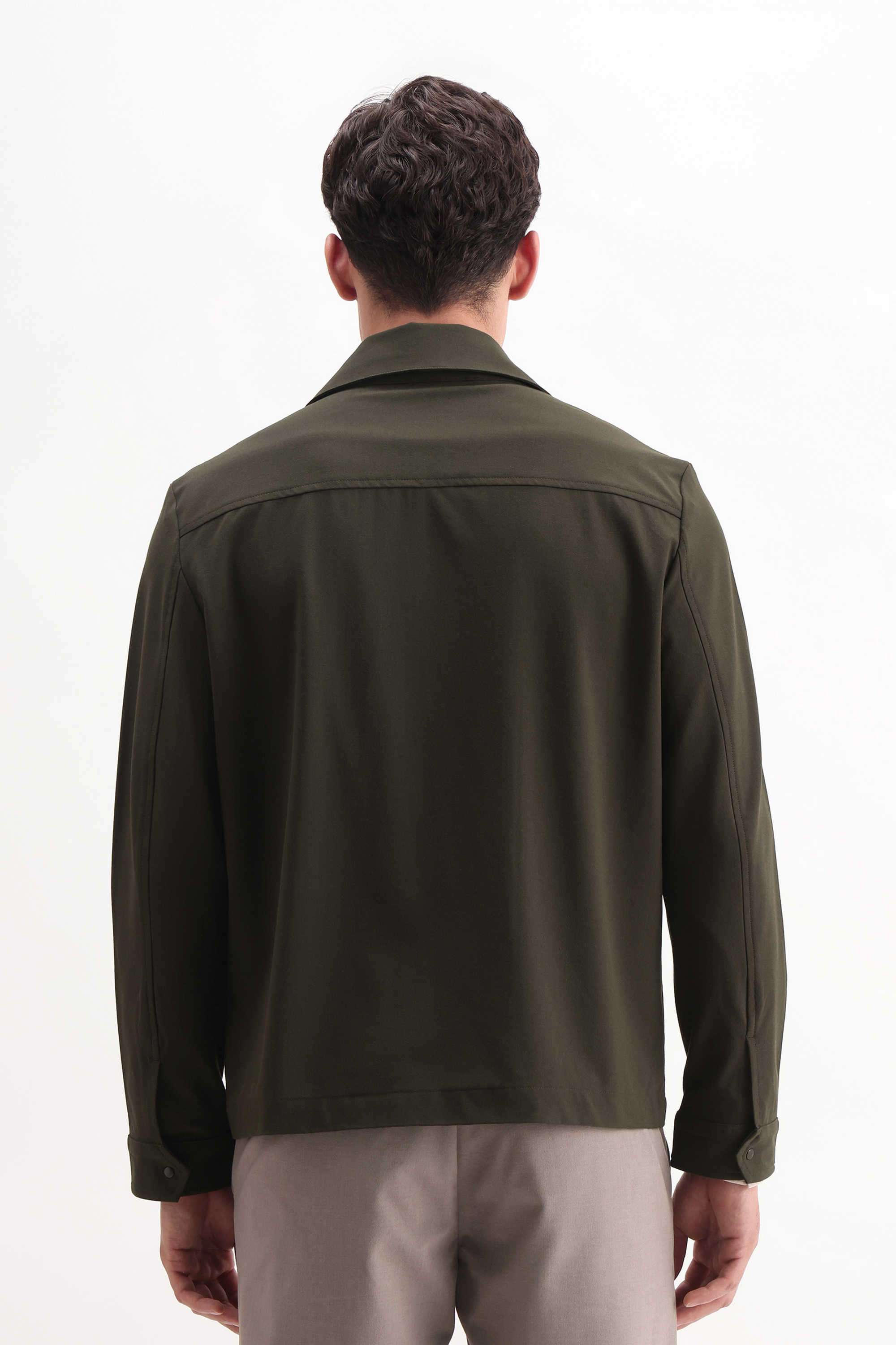 Solid-Cotton-Regular-Fit-Men-s-Jacket