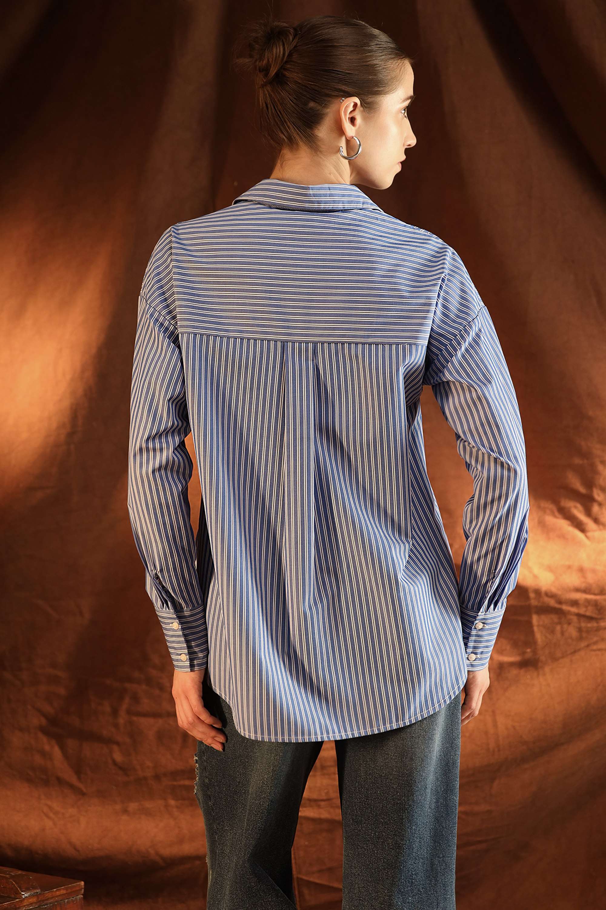 Embellished-Polyester-Relaxed-Fit-Women-s-Carnation-Shirt