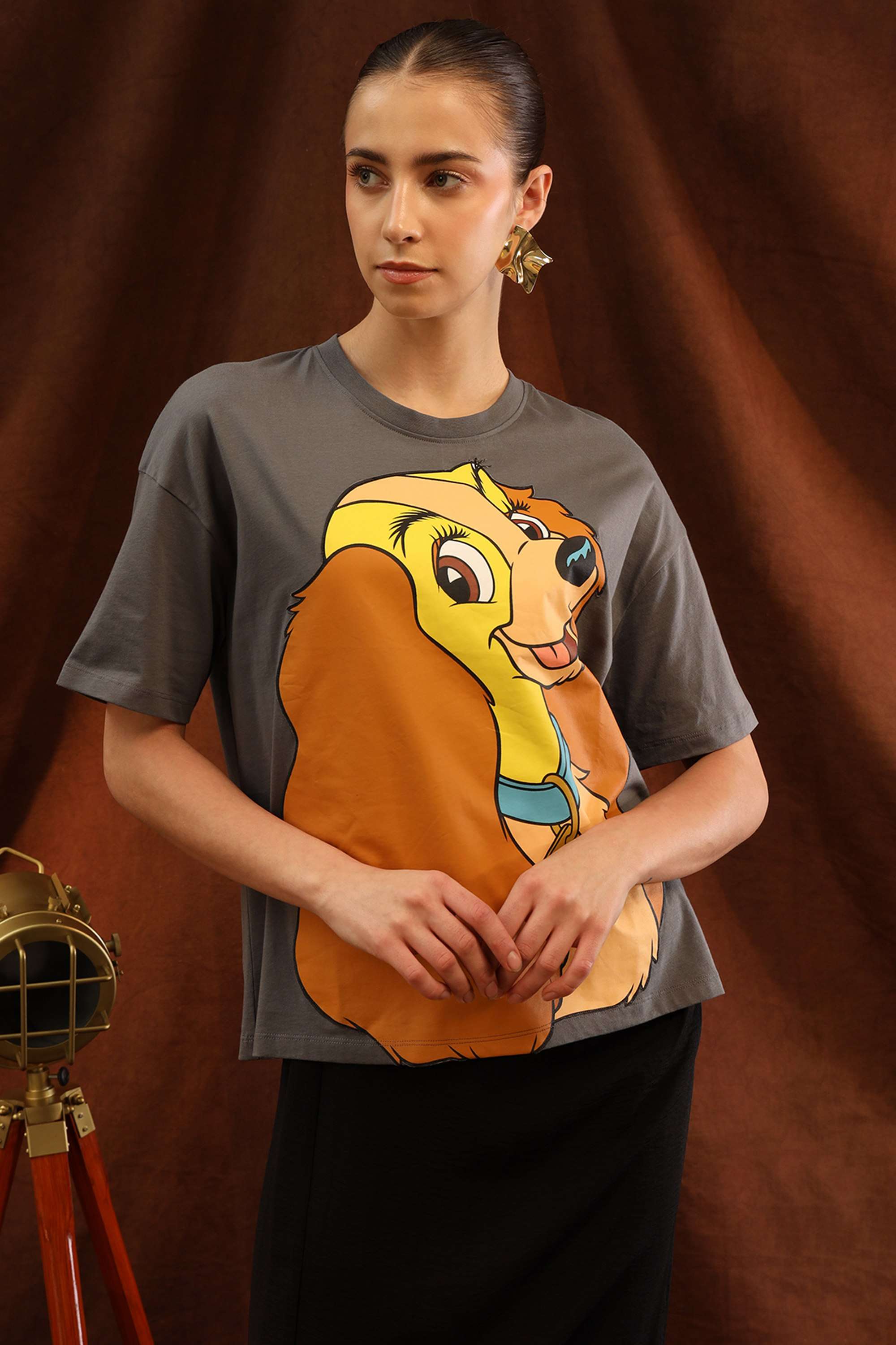 Graphic-Print-Cotton-Round-Neck-Women-s-T-Shirt