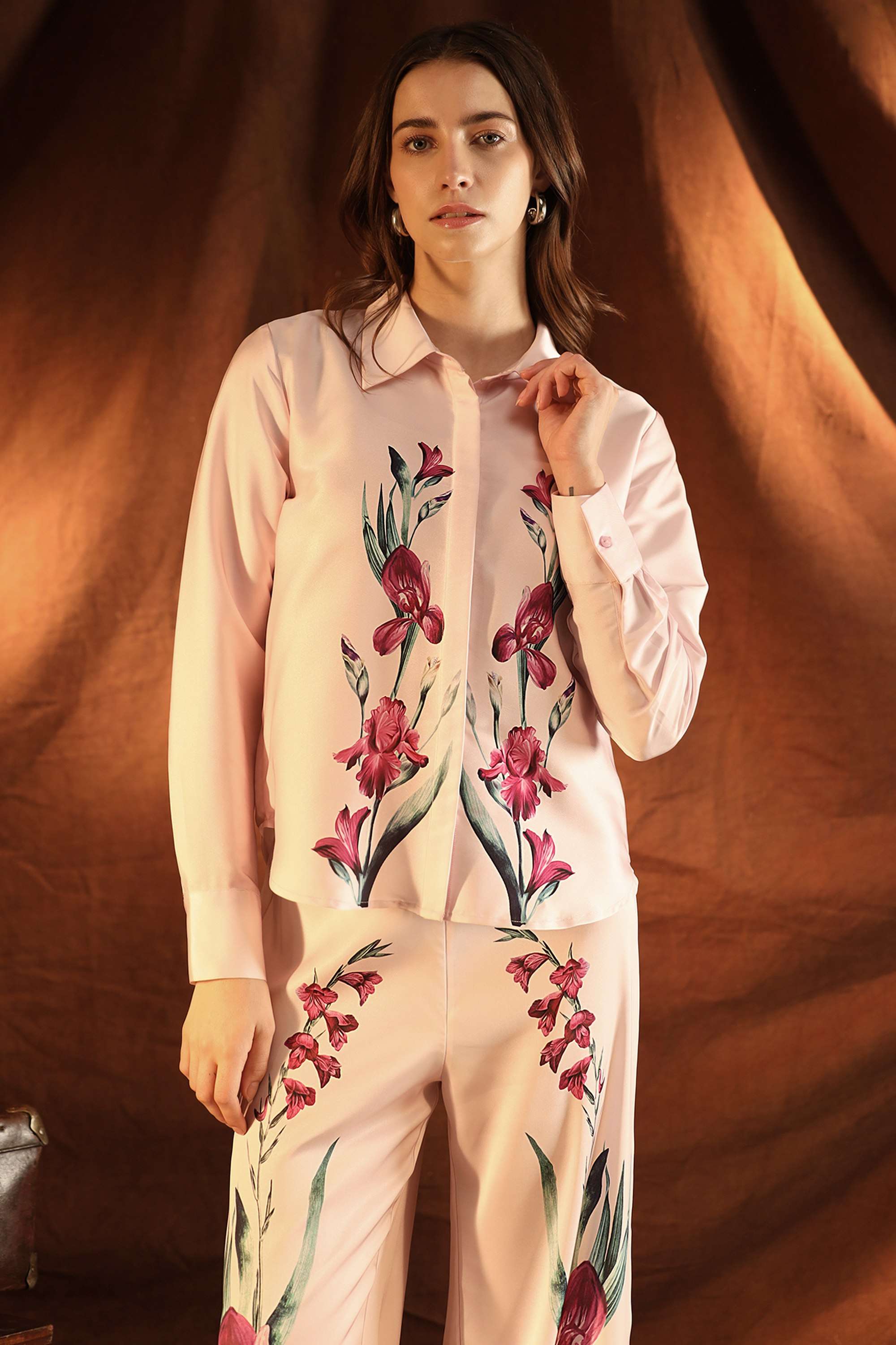 Floral-Polyester-Relaxed-Fit-Women-s-Casual-Loretta-Shirt