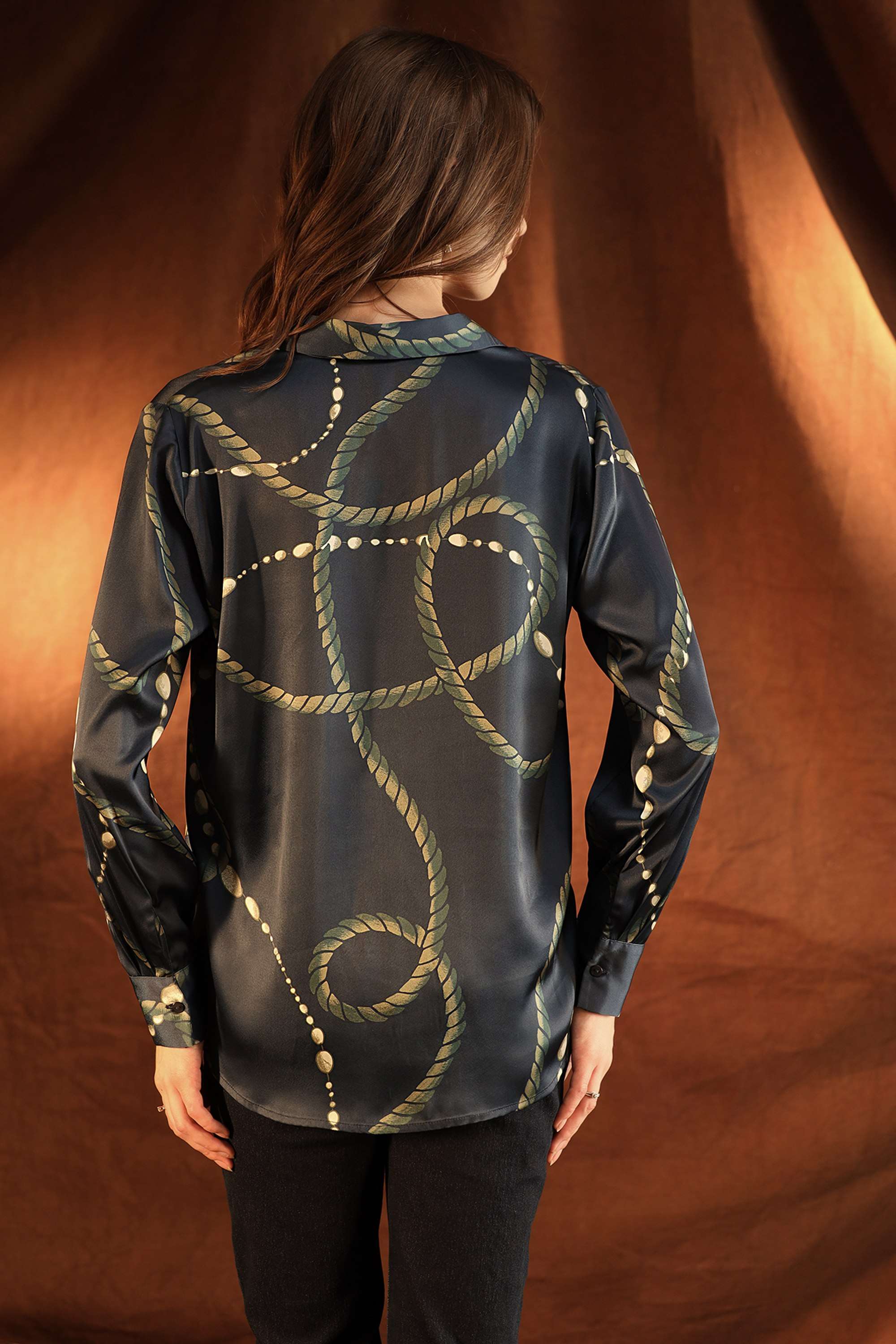 Abstract-Polyester-Relaxed-Fit-Women-s-Formal-Yana-Shirt