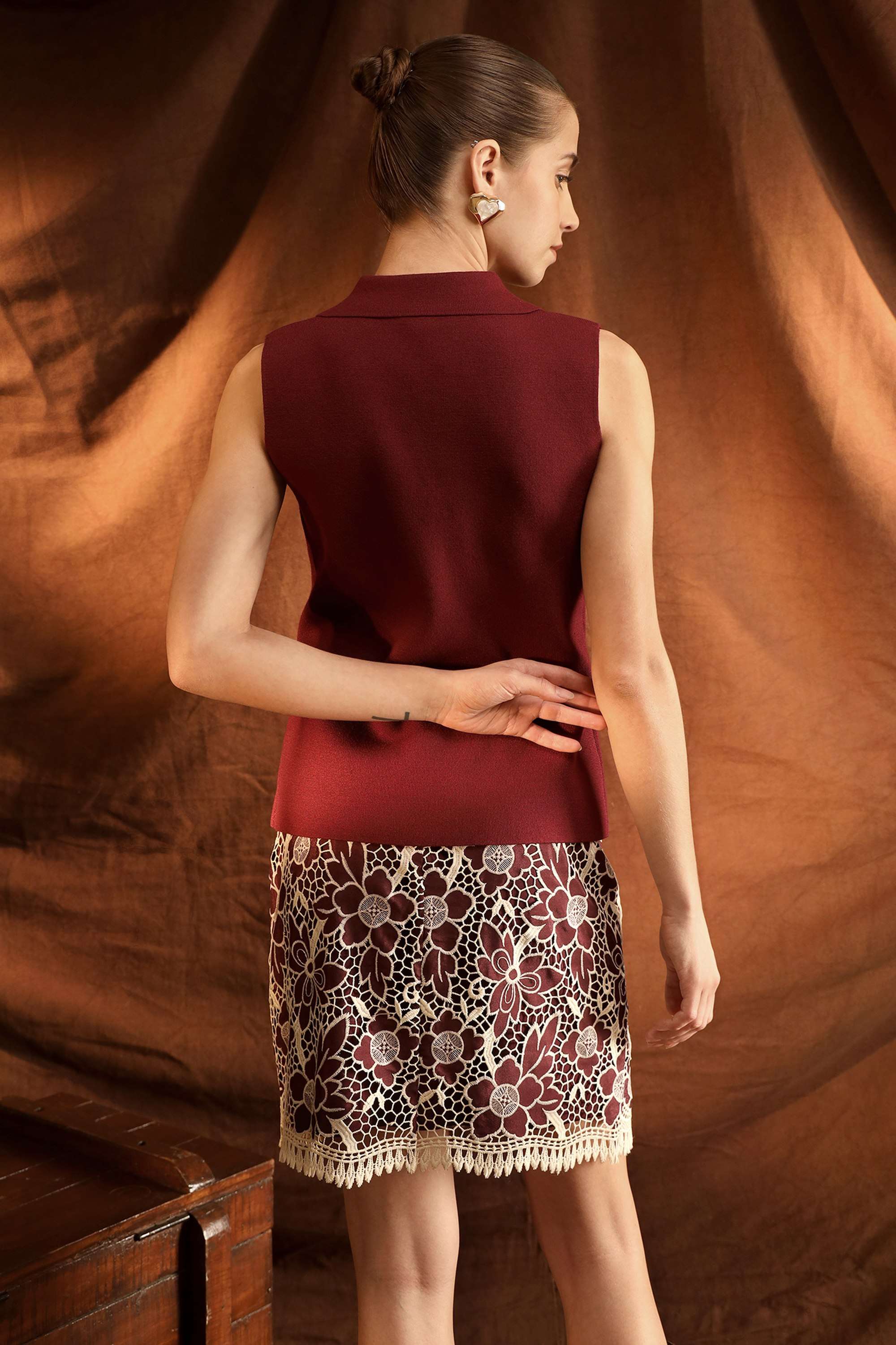 Solid-V-Neck-Polyester-Women-s-Formal-Wear-Shrugs