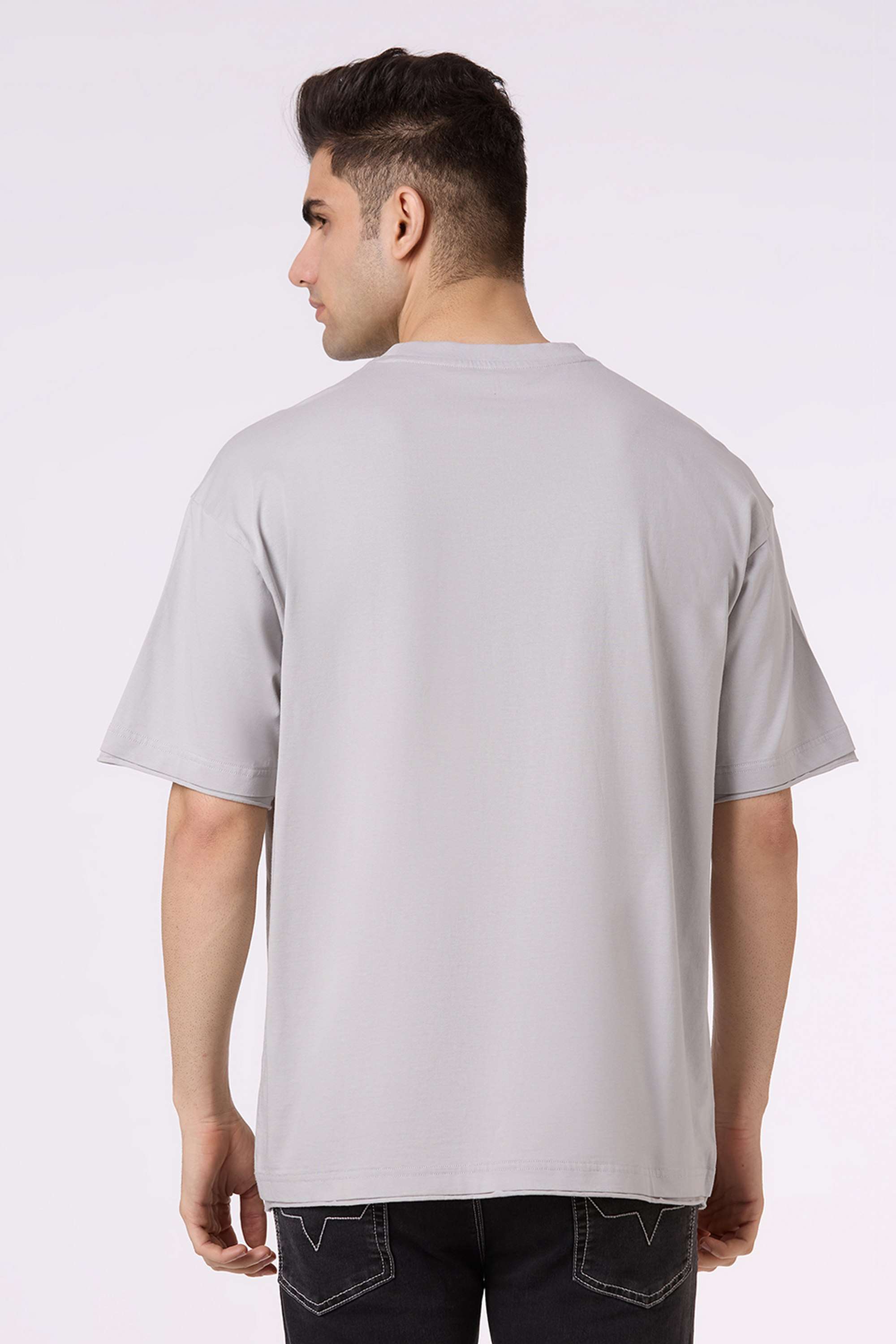 Solid-Cotton-Oversized-Fit-Men-T-Shirt