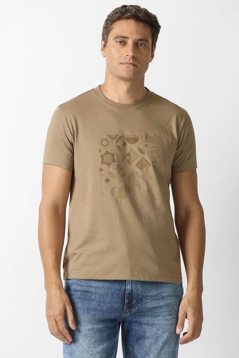Printed-Blended-Fabric-Regular-Fit-Men-T-Shirt