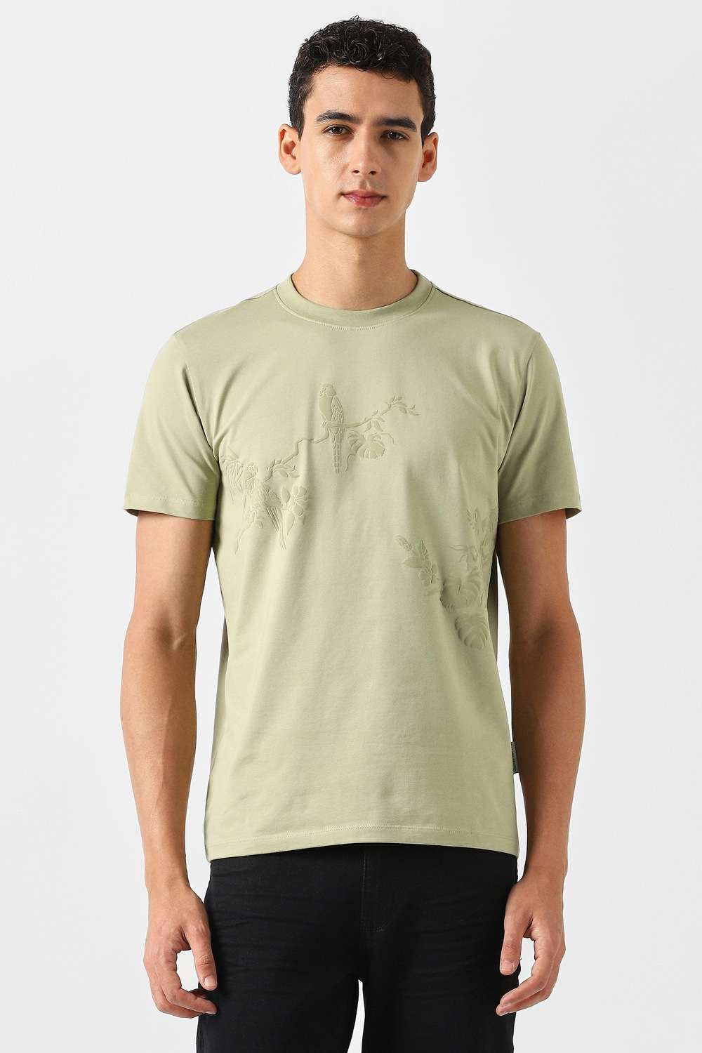 Printed-Blended-Fabric-Regular-Fit-Men-T-Shirt