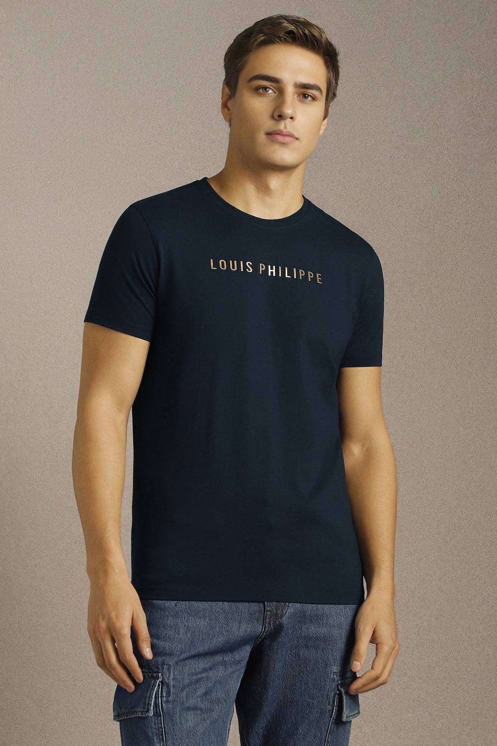 Solid-Cotton-Round-Neck-Men-s-T-Shirt