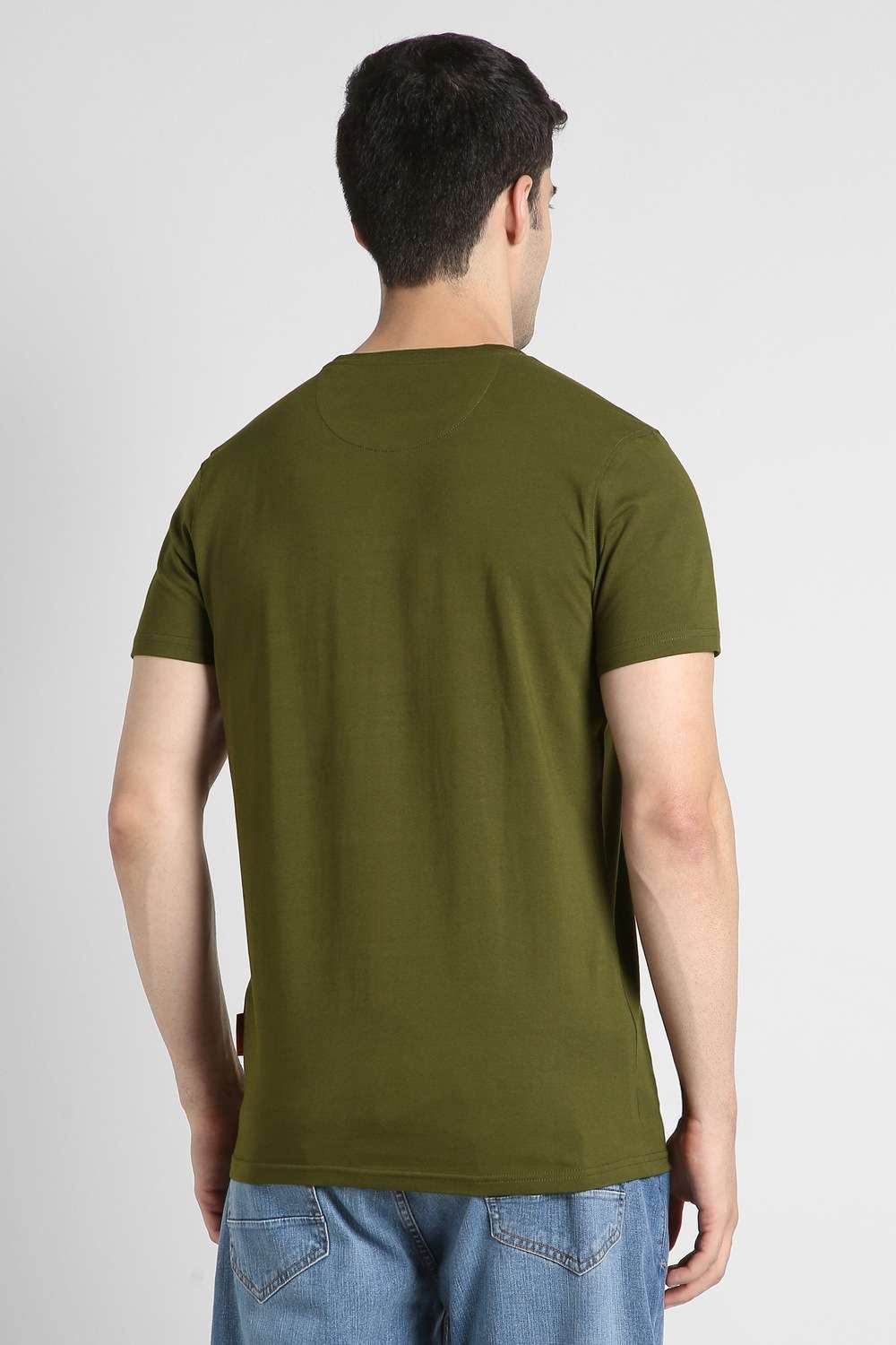 Graphic-Print-Cotton-Blend-Slim-Fit-Men-T-Shirt