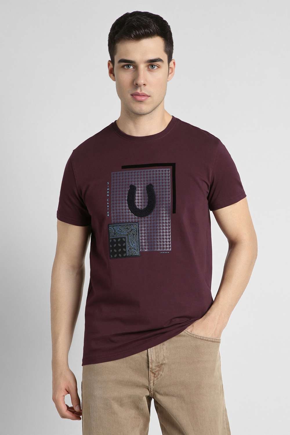 Graphic-Print-Cotton-Blend-Slim-Fit-Men-T-Shirt