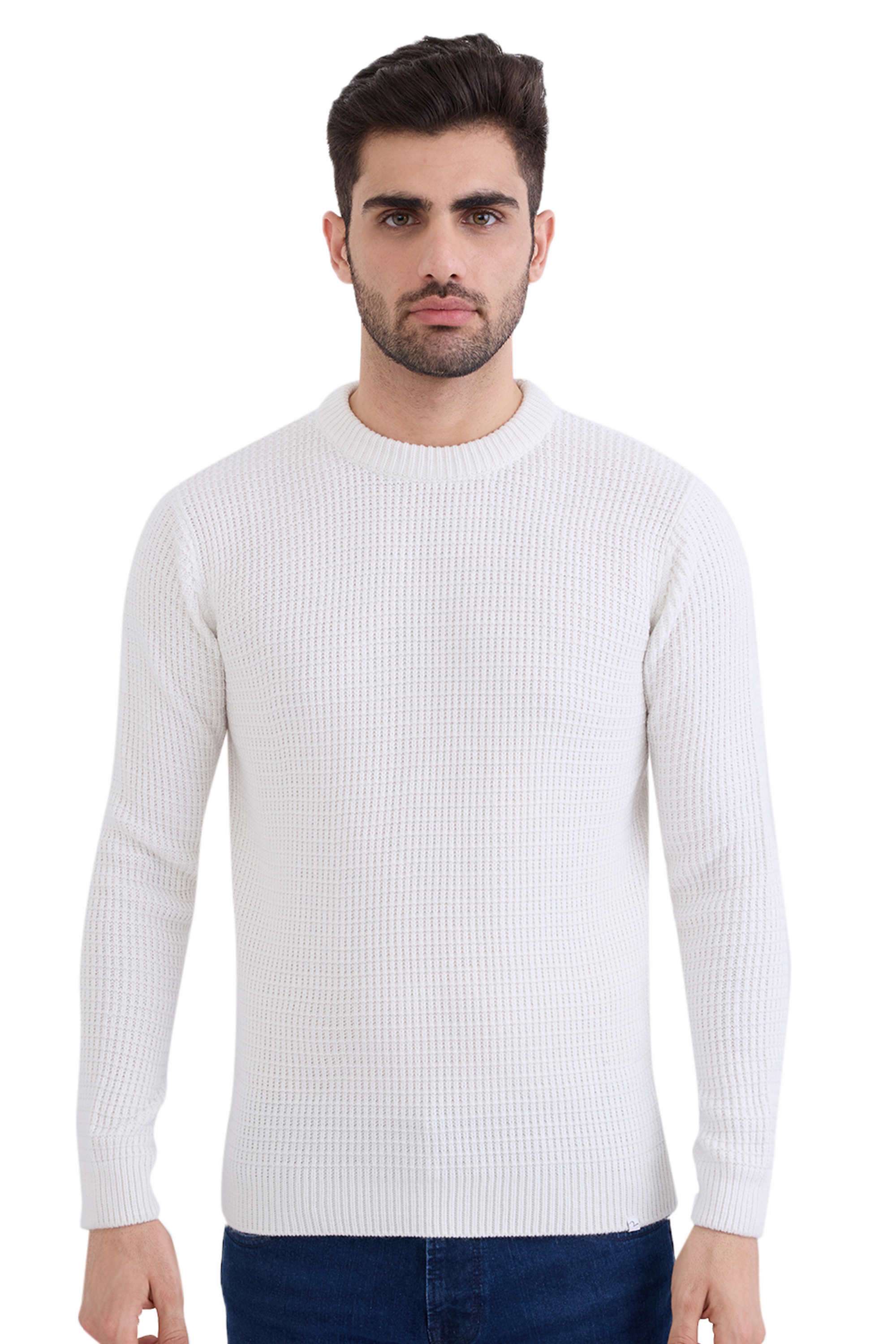Solid-Cotton-Slim-Fit-Men-Sweater