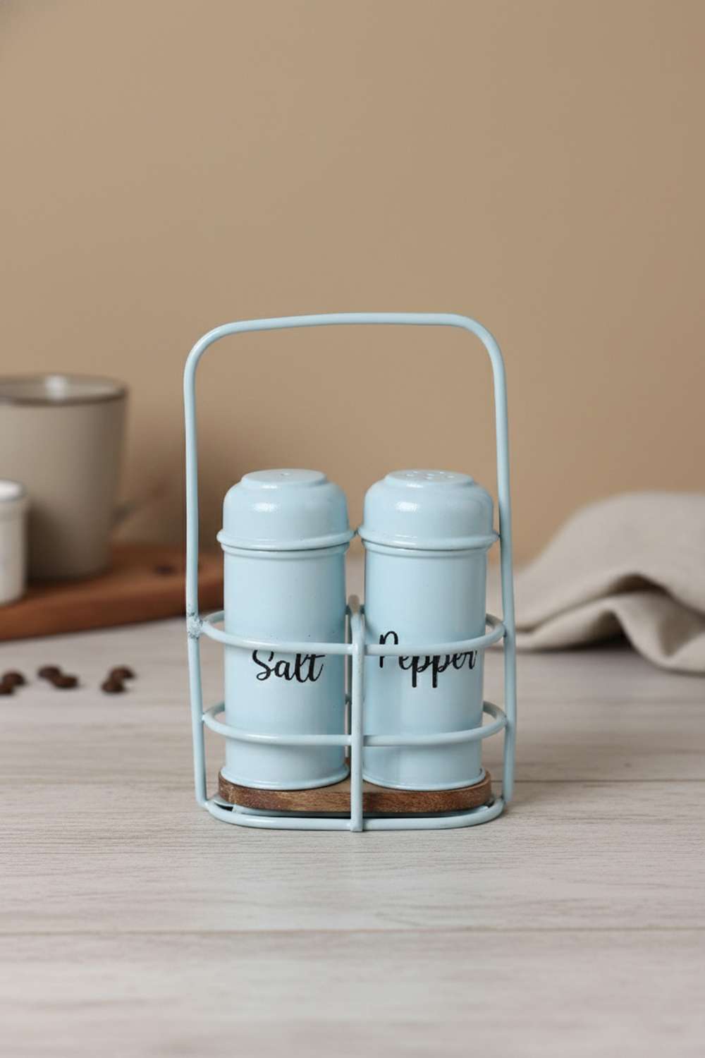 Homemade-Salt&Peper-S/2-W-Wire-Stnd-Mint