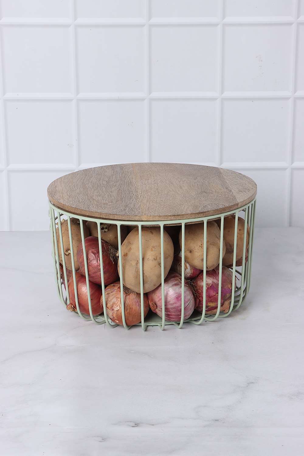 Homemade-Wired-Basket-W-Wdn-Lid-S-Mint