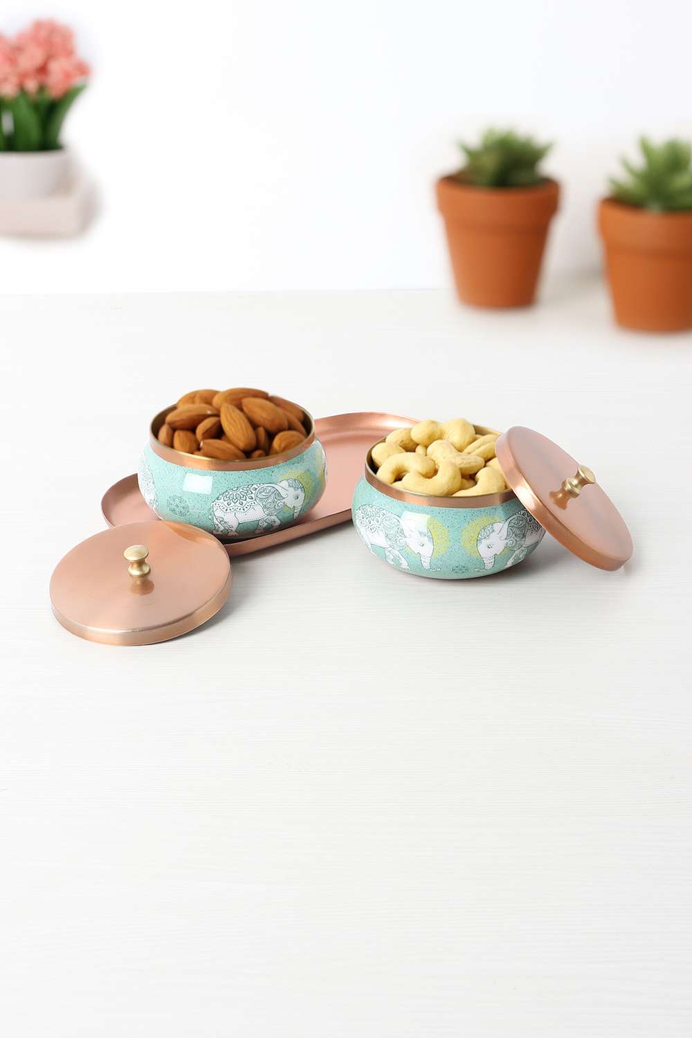 Eleora-Steel-Rnd-Snack-Set-Of-2-Wth-Tray