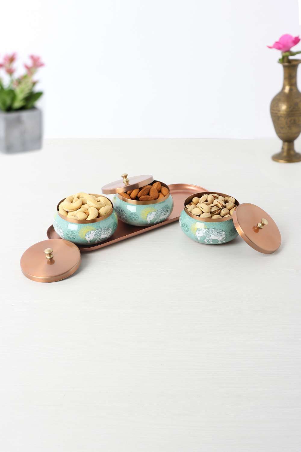 Eleora-Steel-Rnd-Snack-Set-Of-3-Wth-Tray