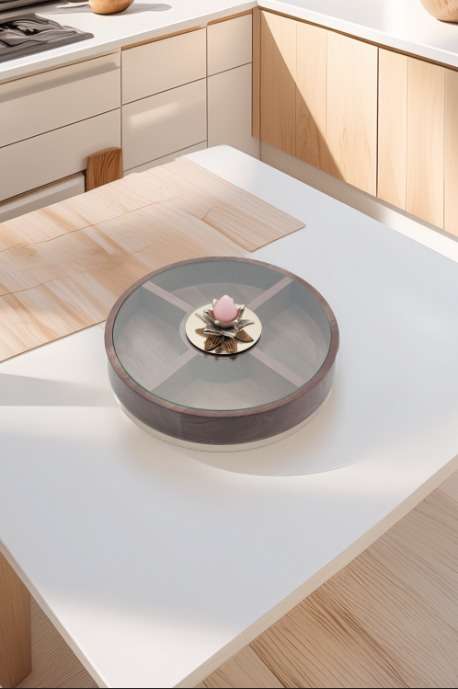 Amora-Royale-Round-Snack-Set-25X25X7Cm