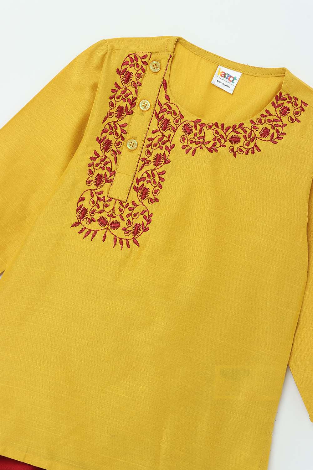 Solid-Blended-Fabric-Boys-Kurta-Set