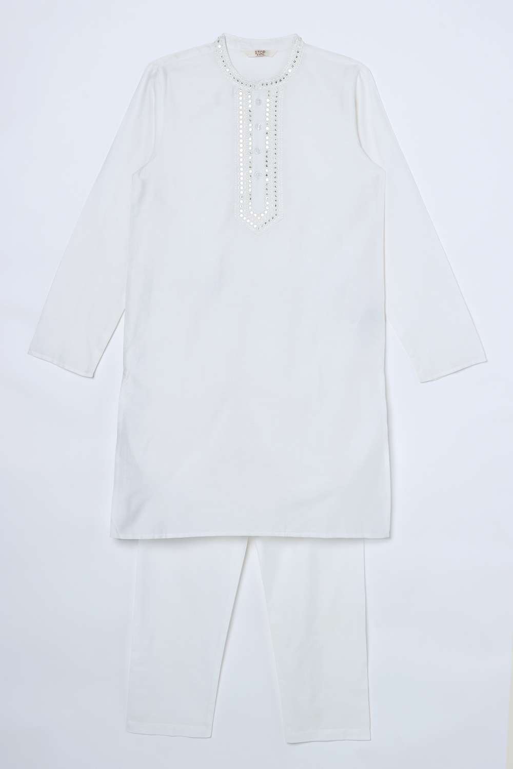 Blended-Fabric-Regular-Fit-Boys-Kurta-Set