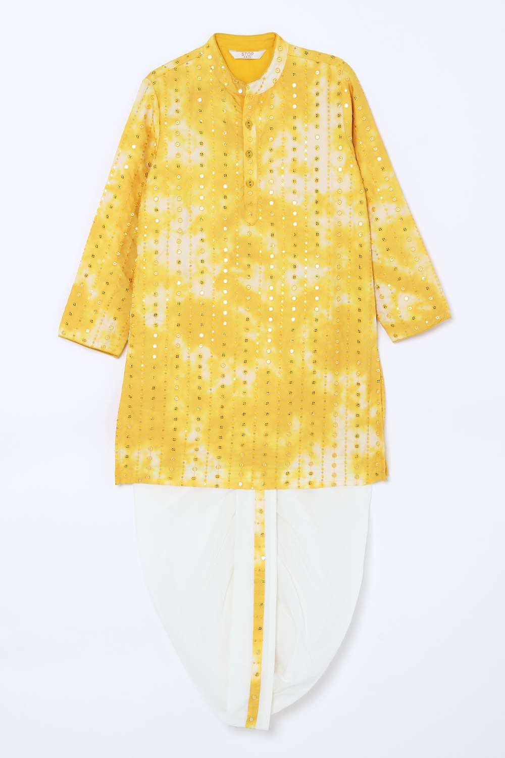 Blended-Fabric-Regular-Fit-Boys-Dhoti-Set