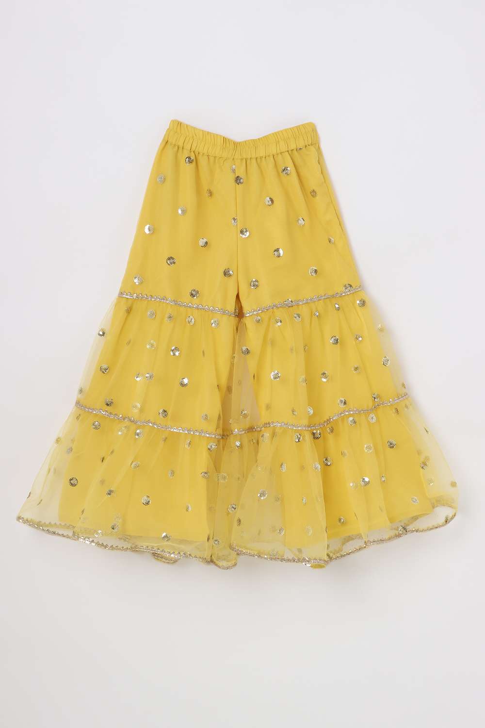 Floral-Blended-Fabric-Round-Neck-Girl-s-Festive-Wear-Kurta-Set