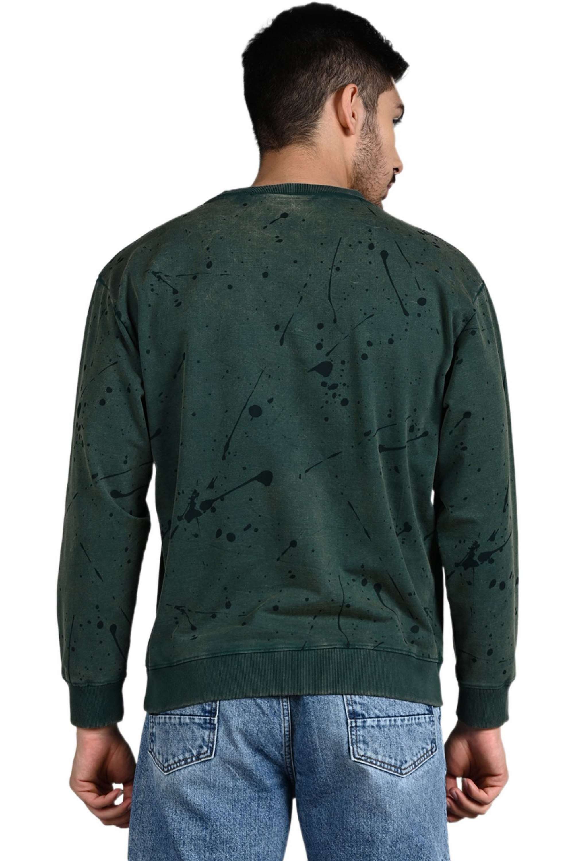 Printed-Blended-Fabric-Regular-Fit-Men-Sweatshirt