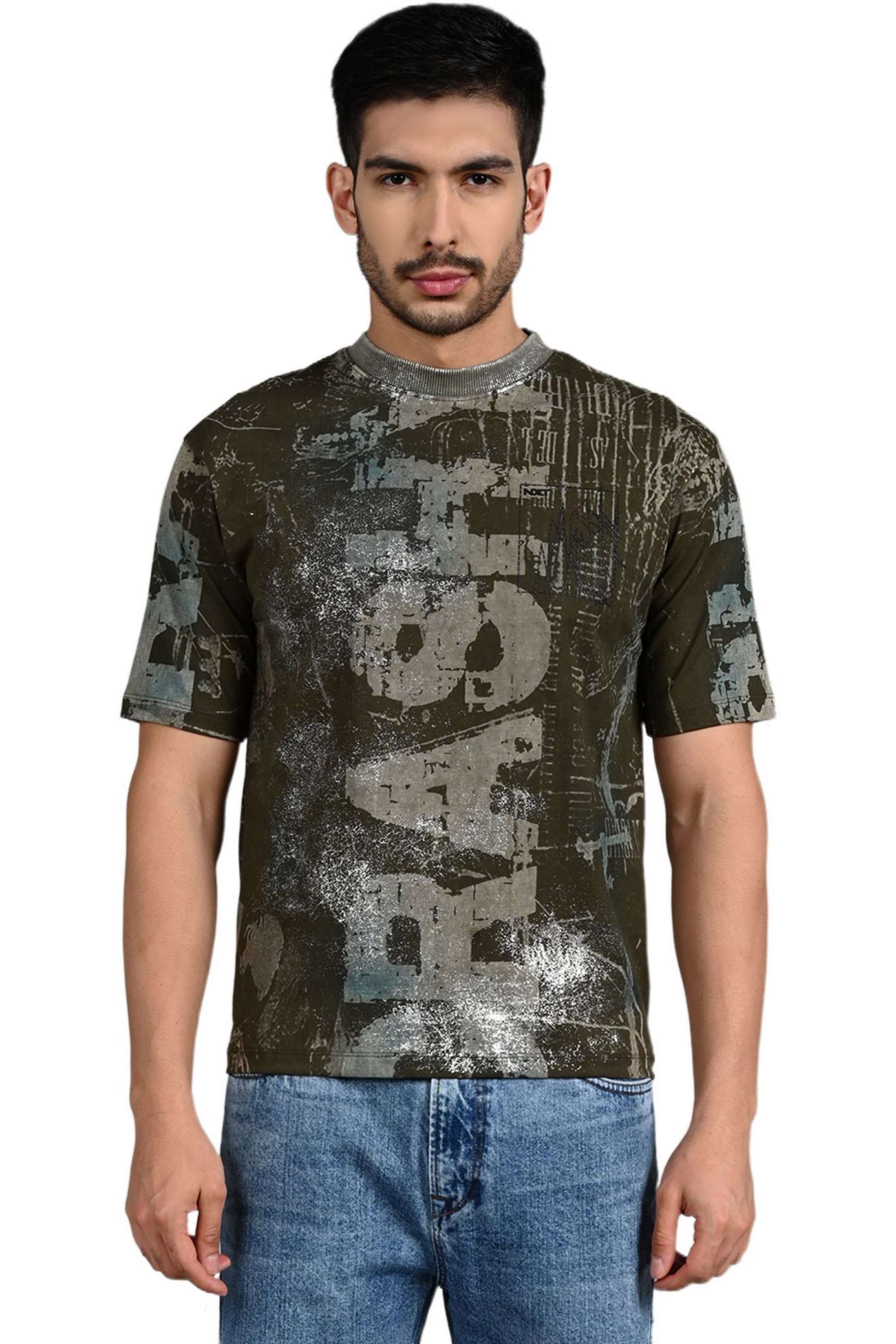 Printed-Cotton-Blend-Regular-Fit-Men-T-Shirt
