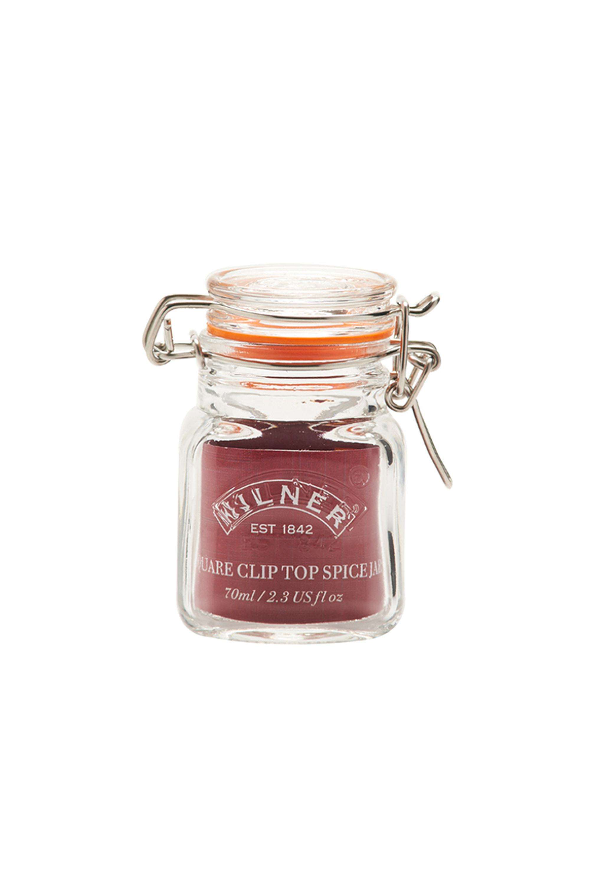 Premium-Airtight-Clip-Top-Square-Borosilicate-Glass-Jar -70ml