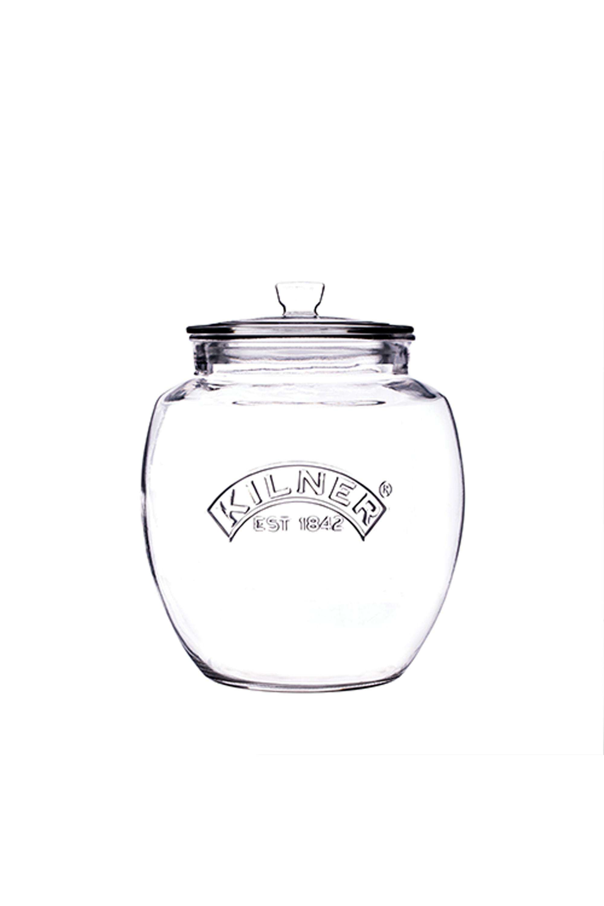 Premium-Universal-Clear-Glass-Storage-Jar-with-Airtight-Lid -2Litres