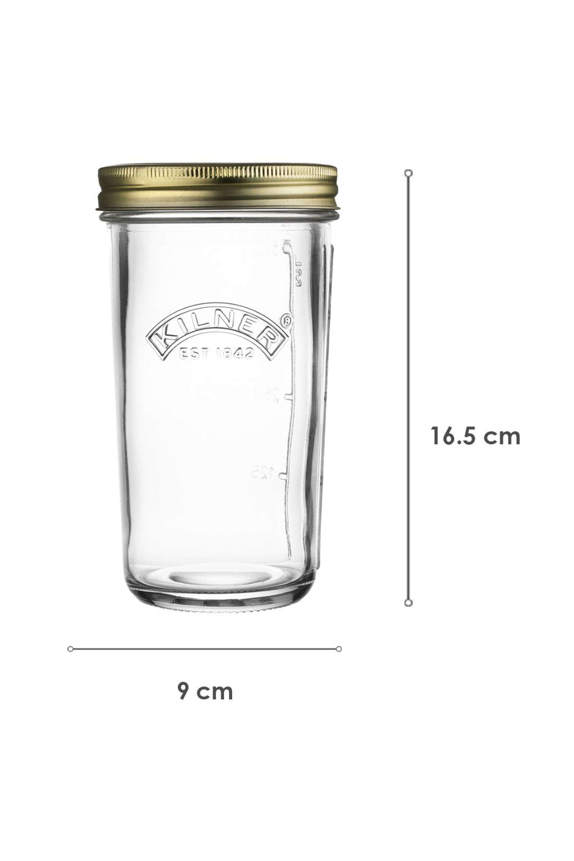 Premium-Wide-Mouth-Preserve-Airtight-Glass-Jar---500ml-for-Jams -Pickles -Herbs -Spices