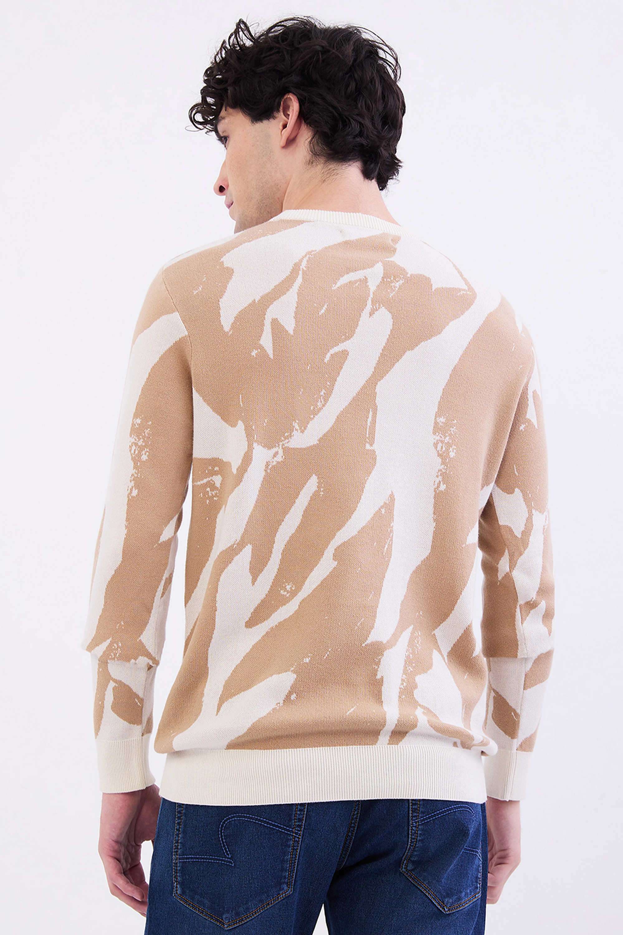 Printed-Cotton-Slim-Fit-Men-Sweater