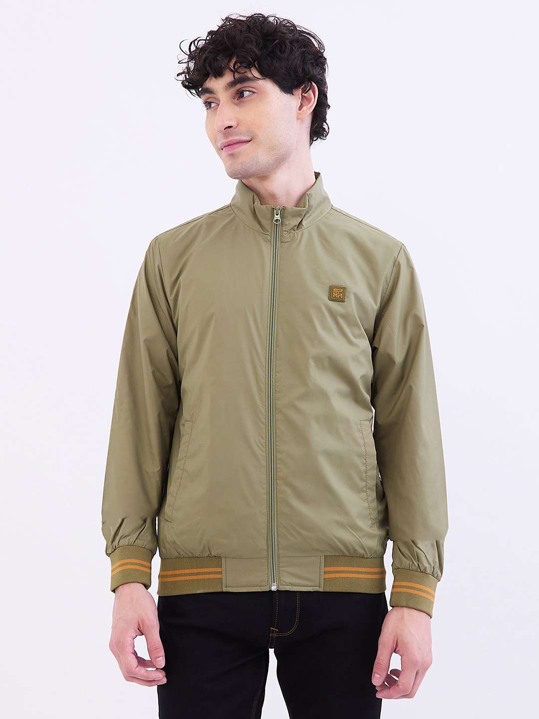 Polyester-Zipper-Regular-Fit-Men-Casual-Wear-Jacket