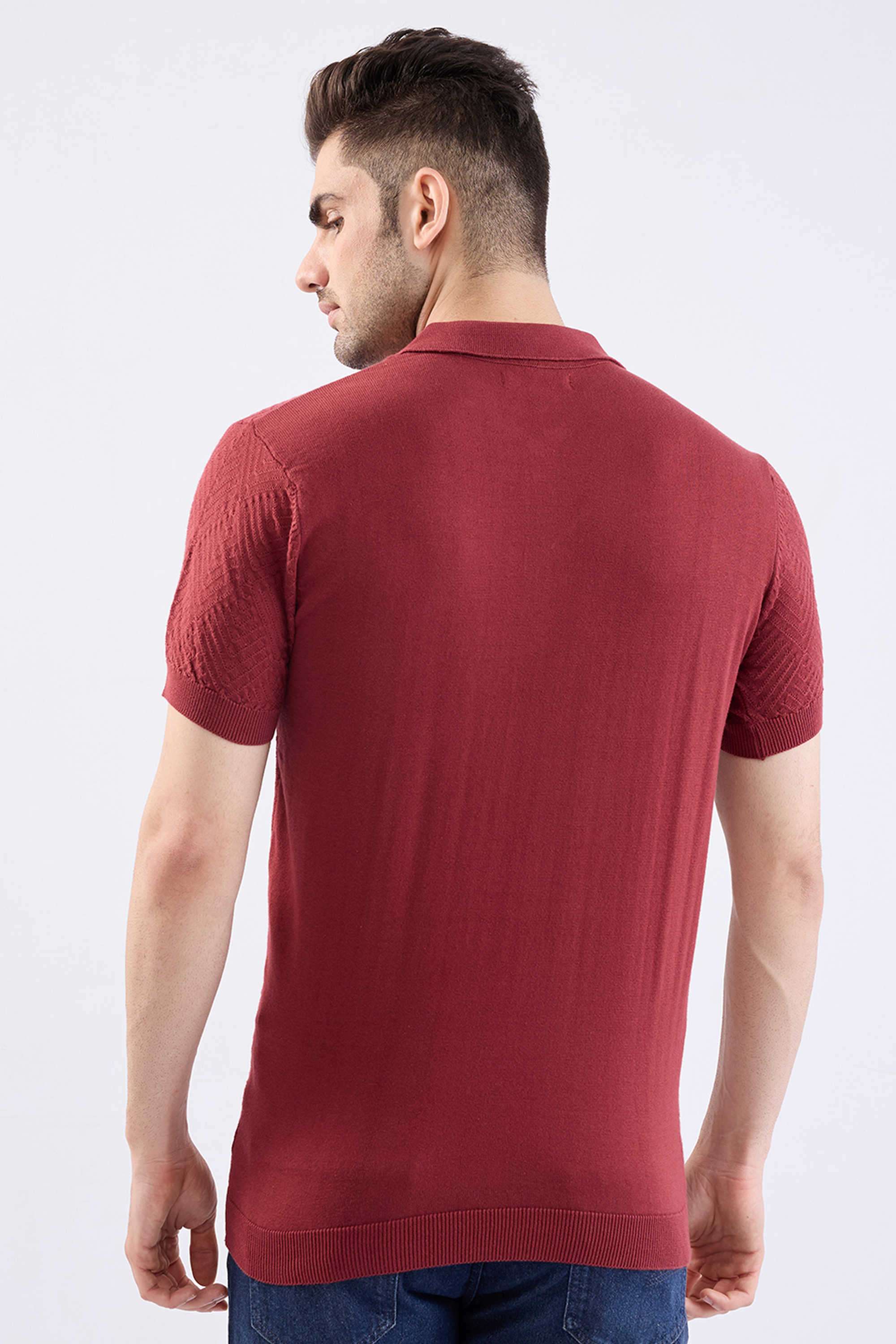 Solid-Cotton-Polo-Men-s-Sweater