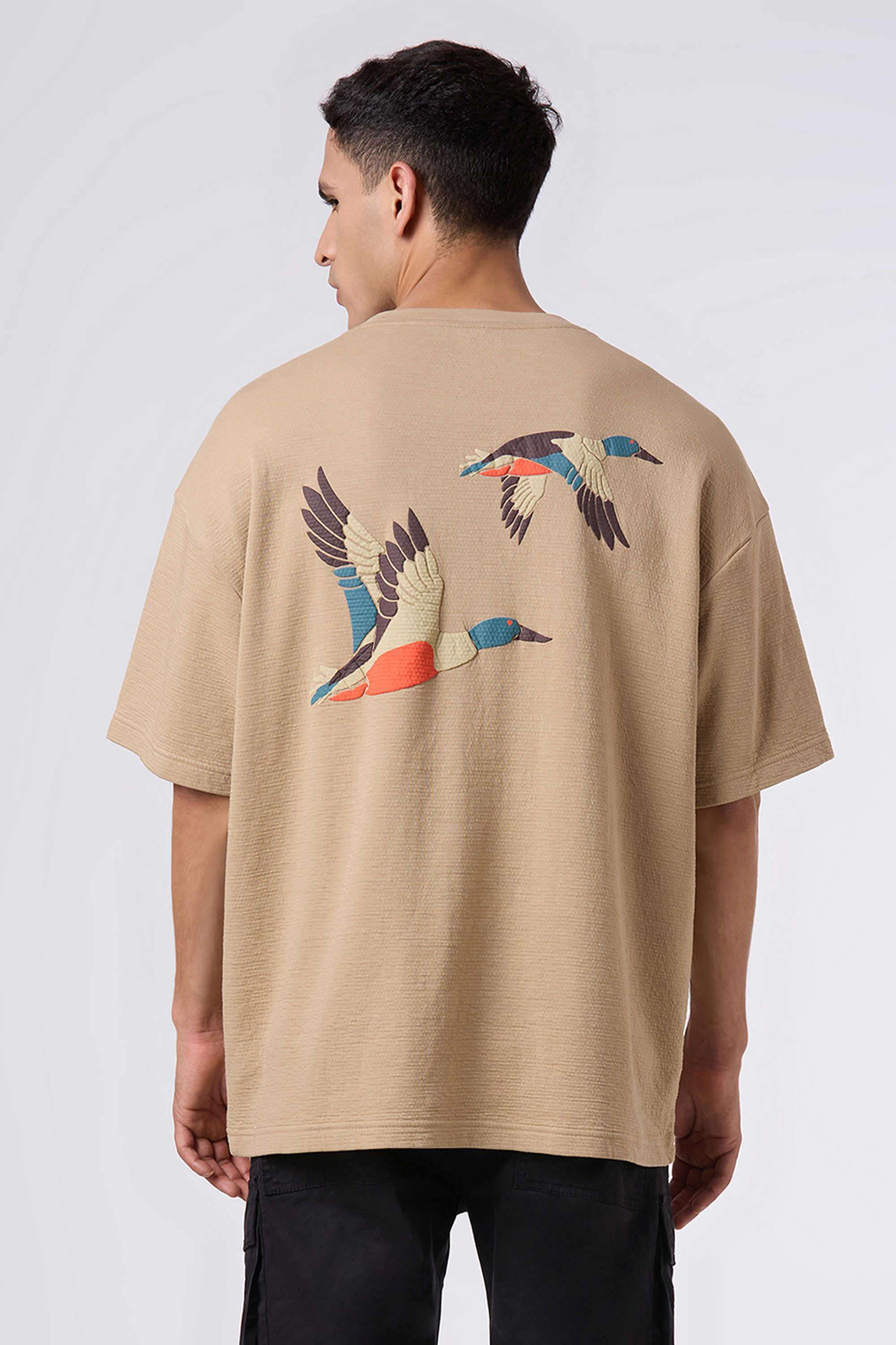 Graphic-Print-Poly-Cotton-Relaxed-Fit-Men-T-Shirt