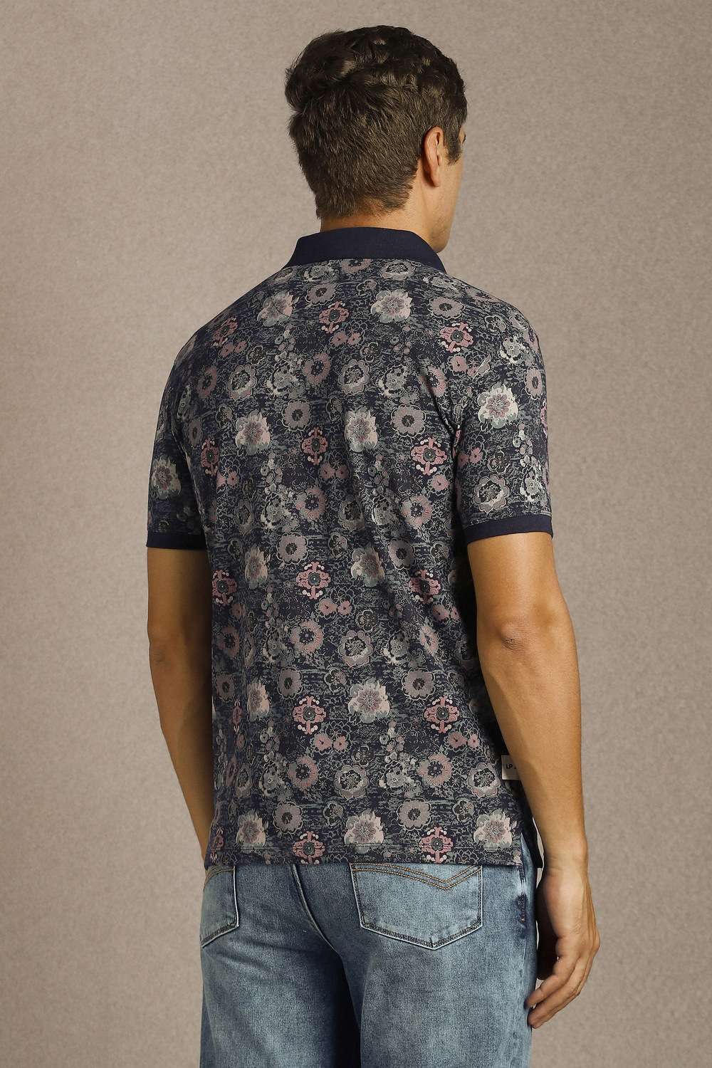 Floral-Cotton-Polo-Men-s-T-Shirt