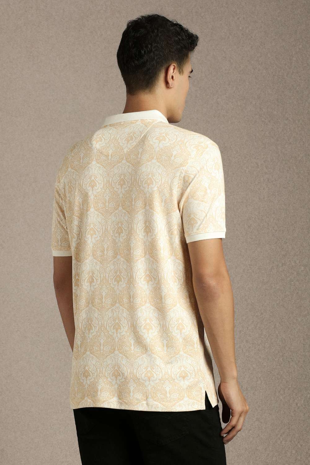 Solid-Cotton-Slim-Fit-Men-s-T-Shirt