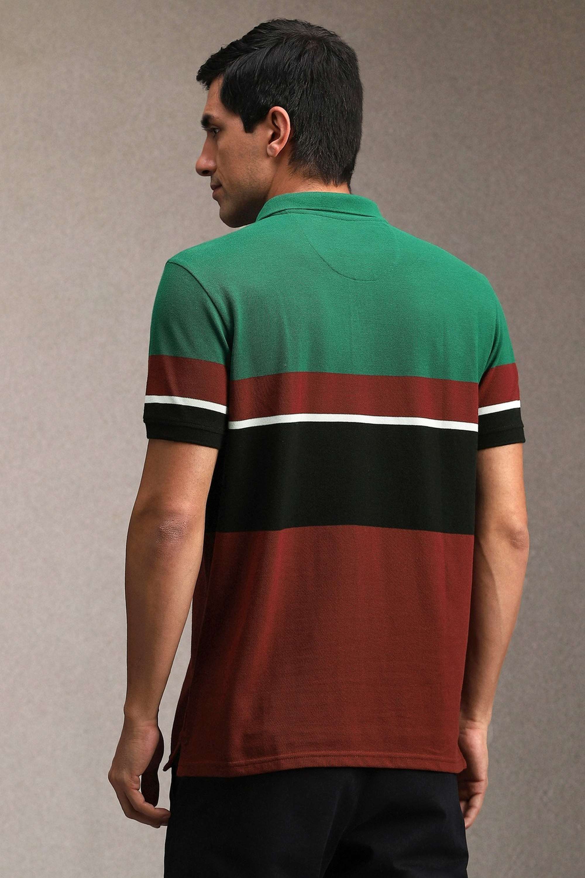 Color-Block-Cotton-Slim-Fit-Men-Polo-T-Shirt