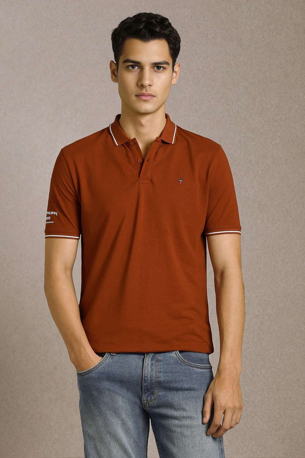 Solid-Cotton-Polo-Men-s-T-Shirt
