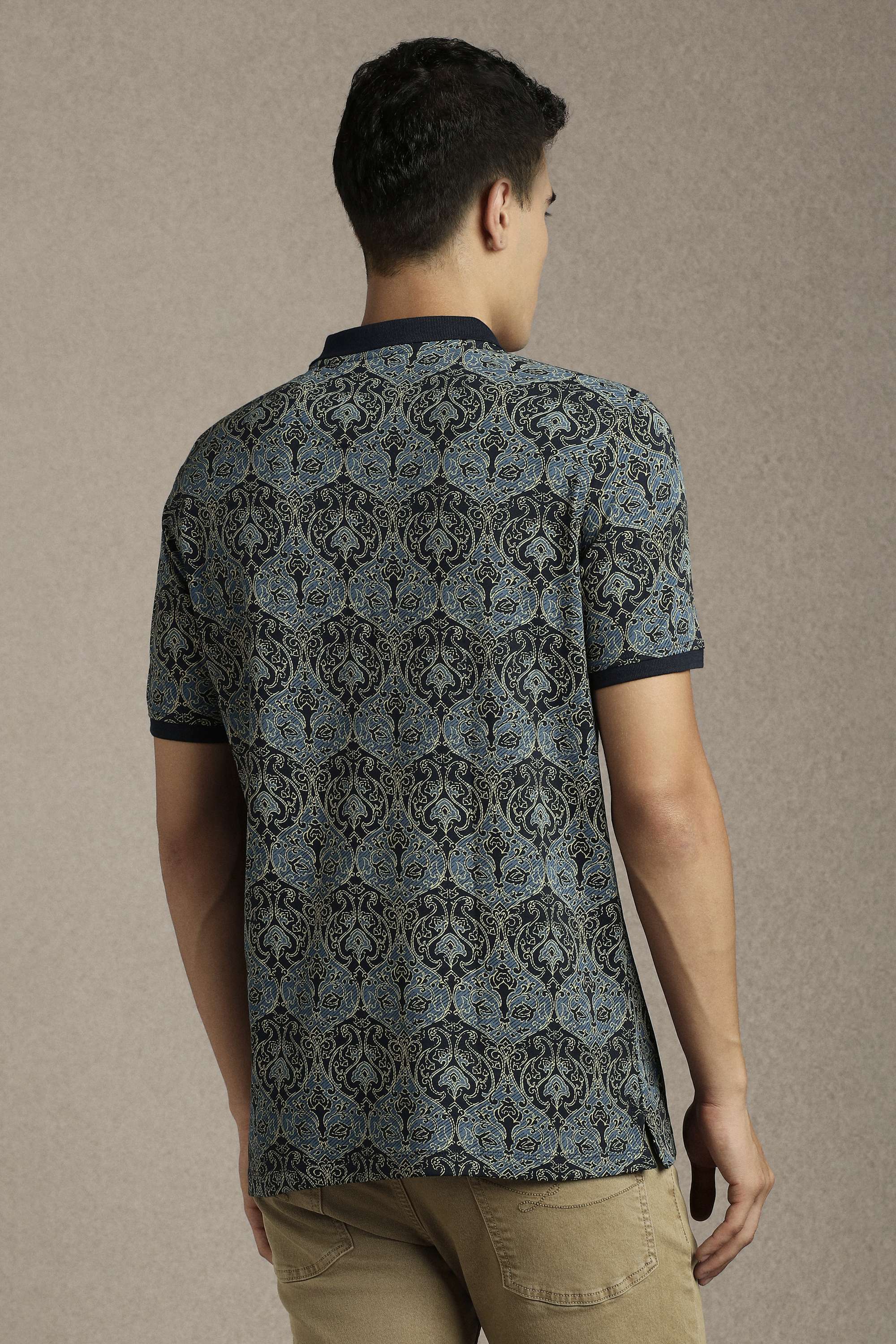 Solid-Cotton-Slim-Fit-Men-s-T-Shirt