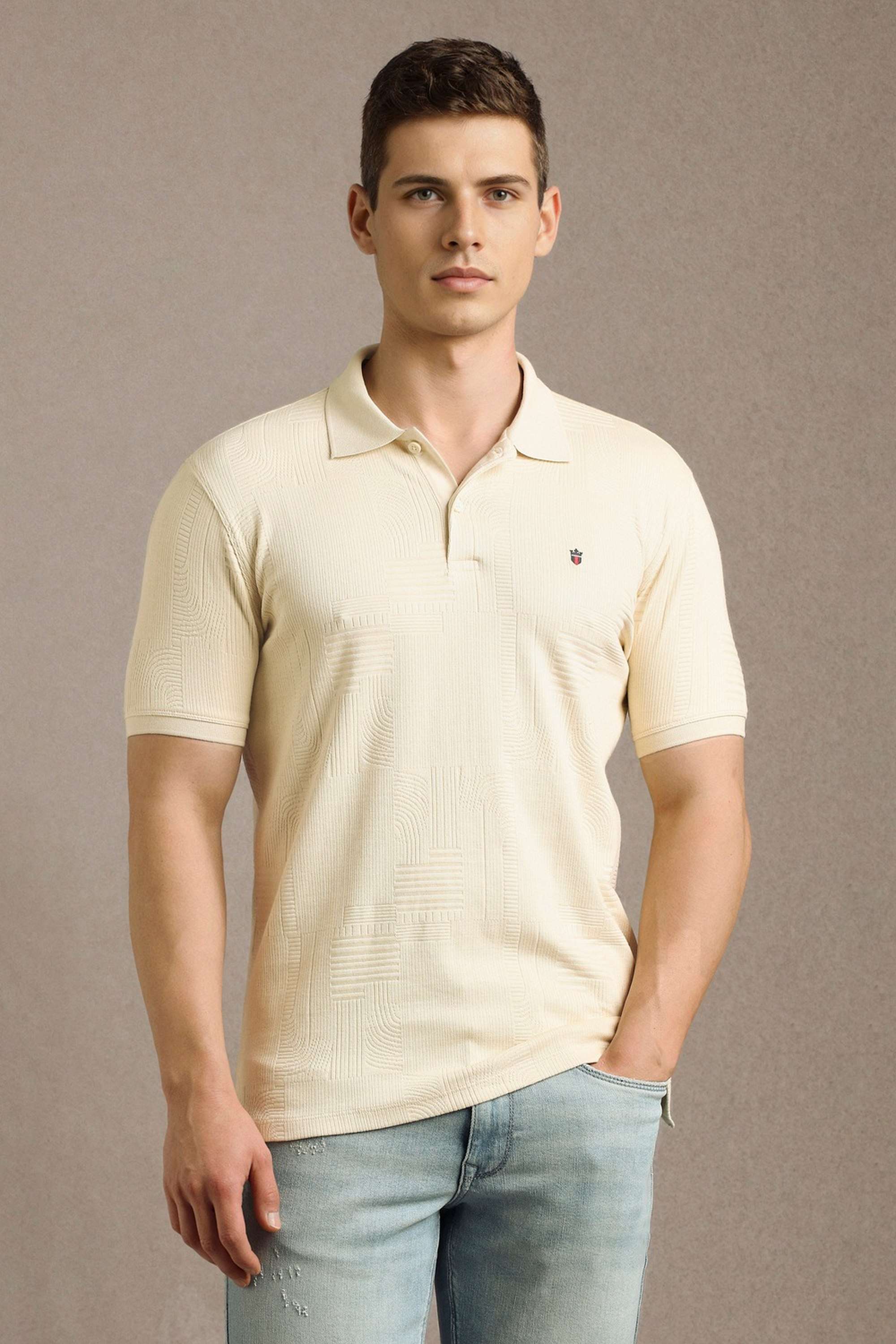 Solid-Cotton-Polo-Men-s-T-Shirt