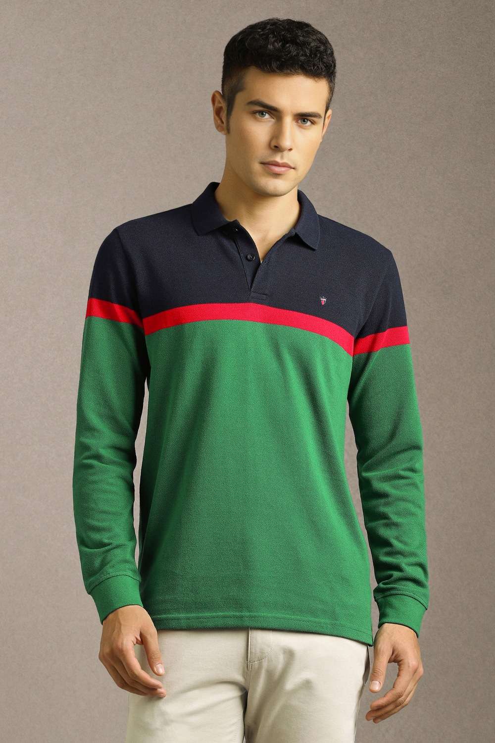 Stripes-Poly-Cotton-Slim-Fit-Men-s-T-Shirt